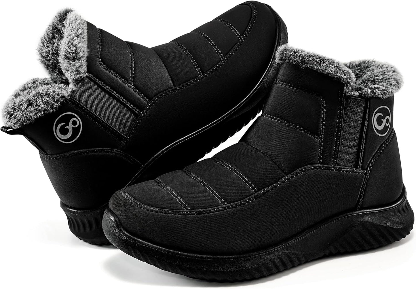 Ecetana Womens Snow Boots: Warm, Waterproof, Non-Slip Comfort