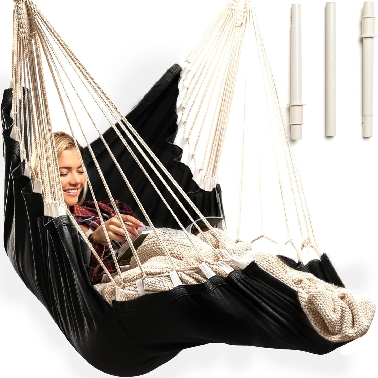 Swing in Comfort with EXTIRIO Hammock Chair