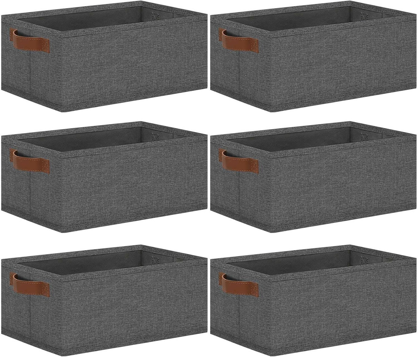 GhvyenntteS Small Fabric Storage Bins for Home Organization