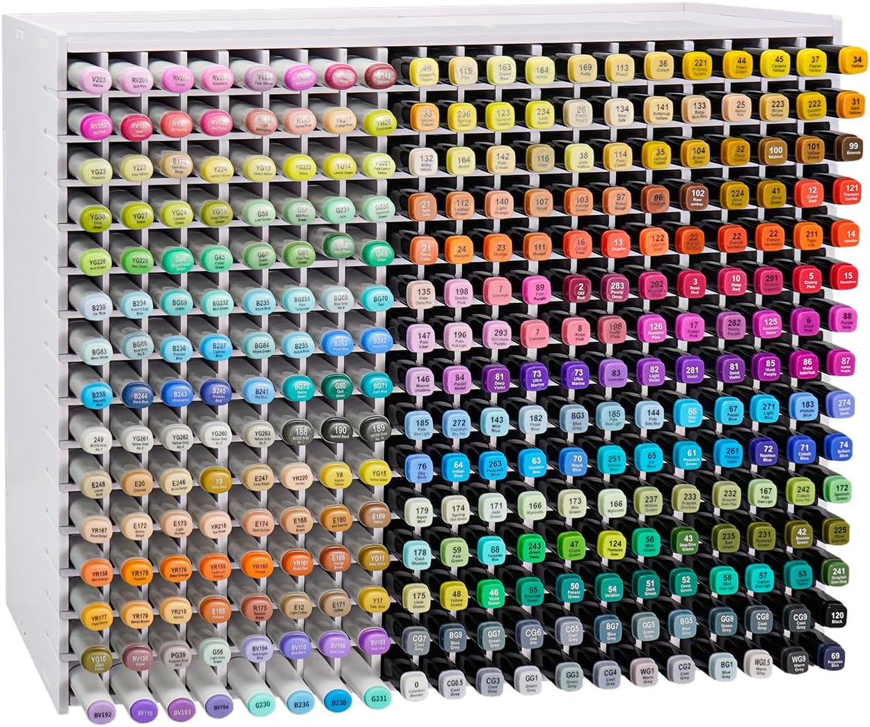 Art Marker Storage Rack for 300 Markers - Organize Your Desk