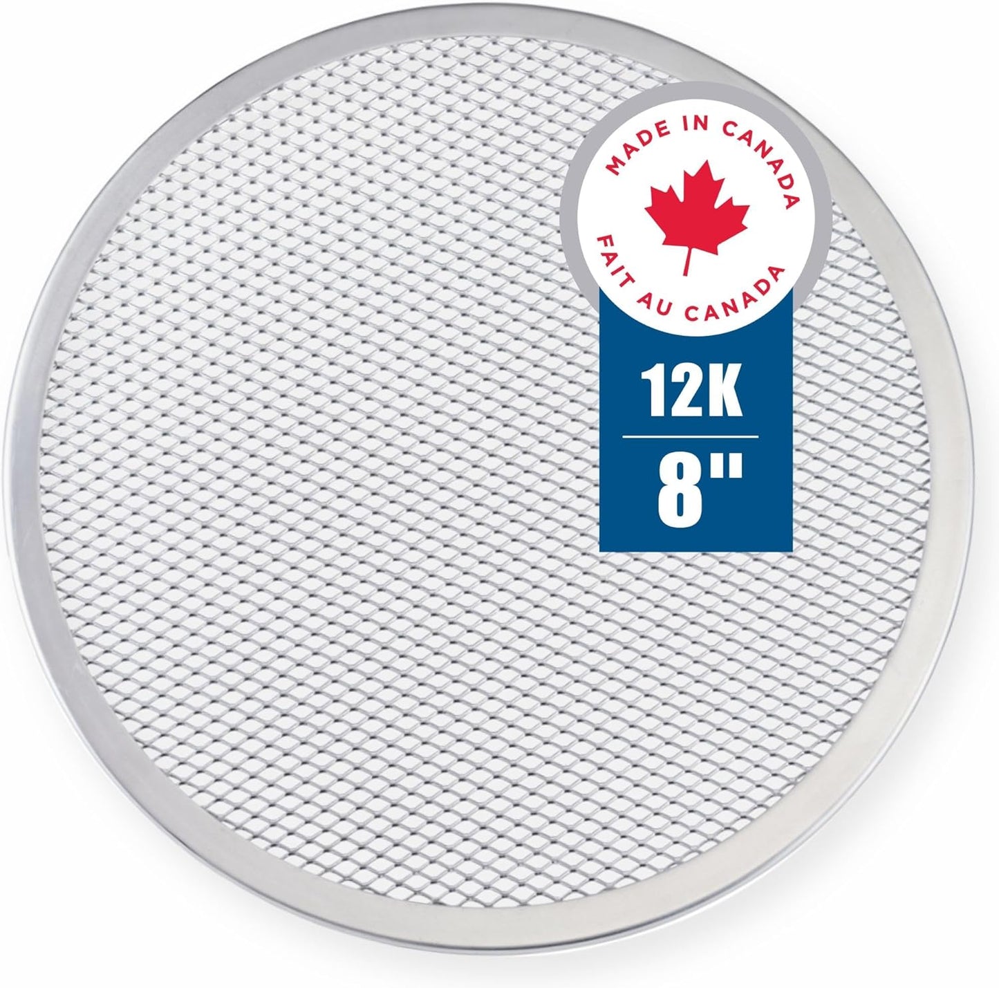 Norjac 8 Inch Pizza Screen Set for Perfectly Crispy Crusts