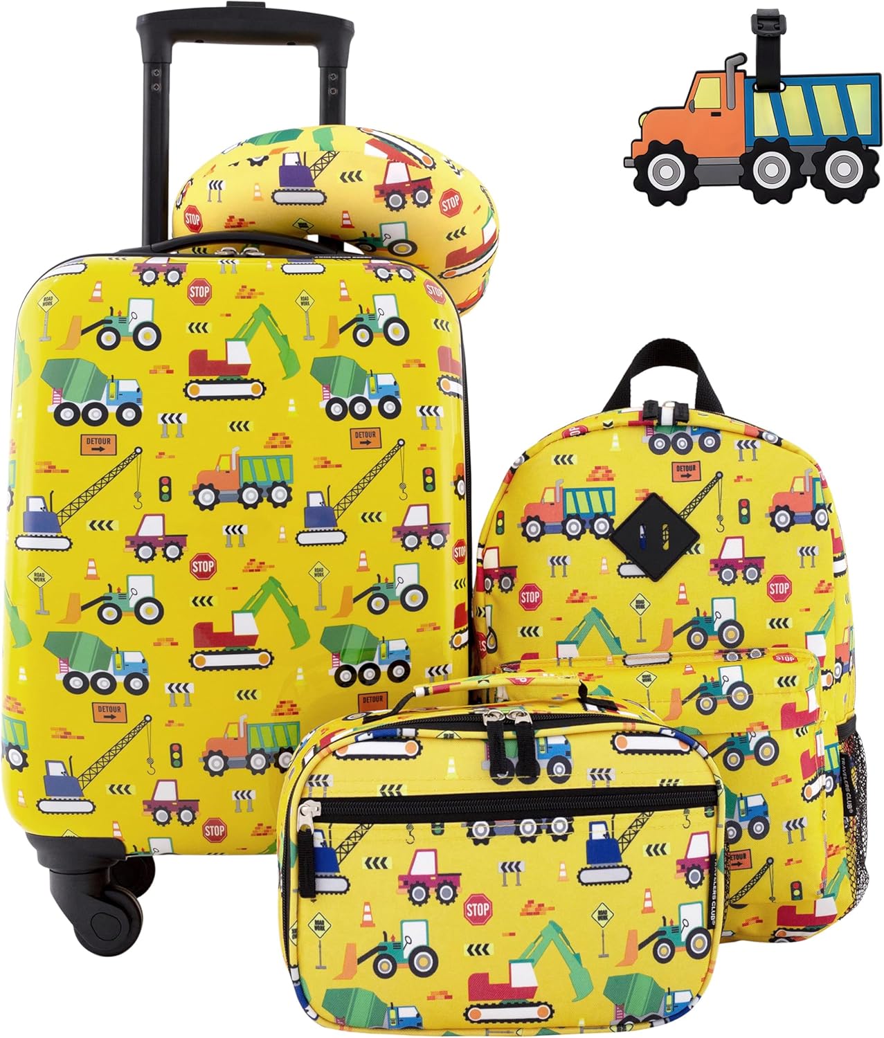 Travelers Club 5 Piece Kids' Luggage Set for Fun Adventures