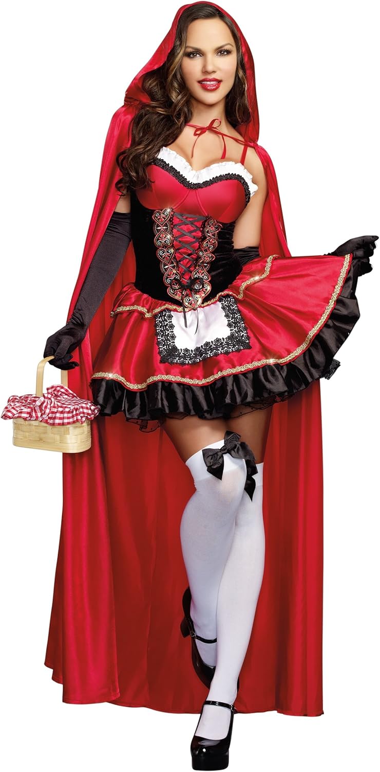 Dreamgirl Women's Red Riding Hood Costume for Adult Fun