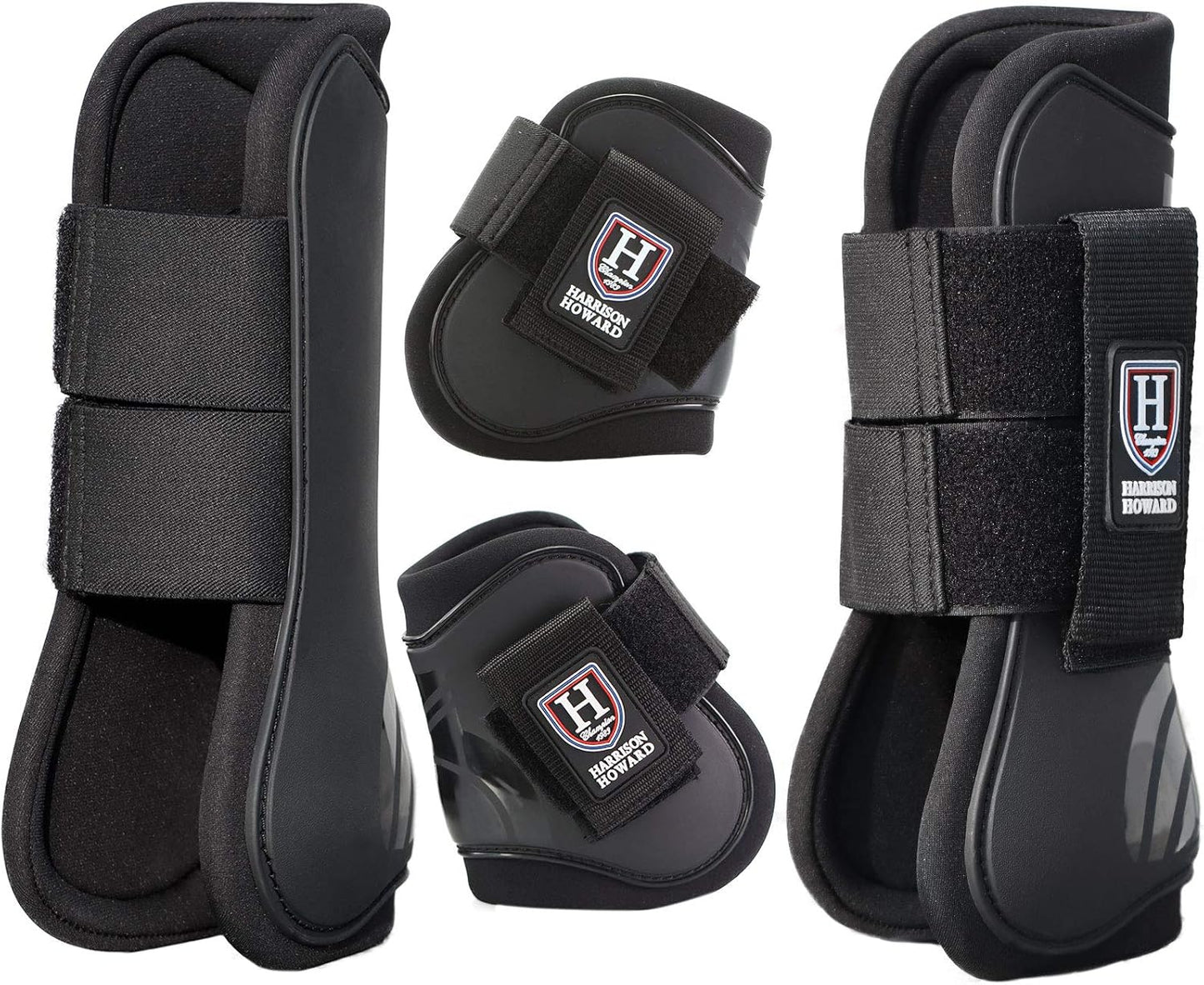 Harrison Howard Horse Tendon Boots for Jumping and Trail Riding