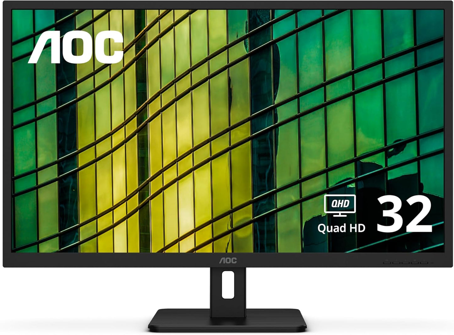 AOC 32 QHD IPS Monitor, 75Hz Refresh, Framless Design