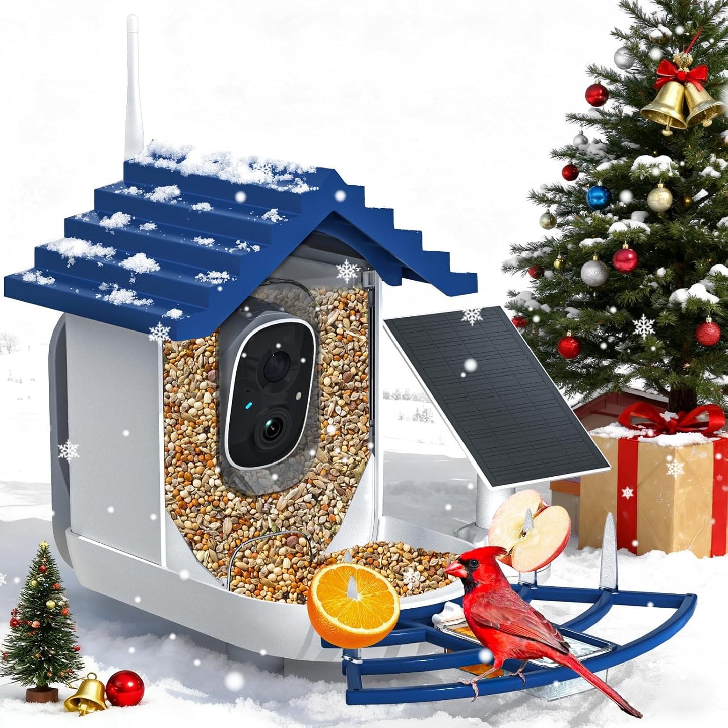 Smart Bird Feeder with Camera by NAVFS - AI Bird ID