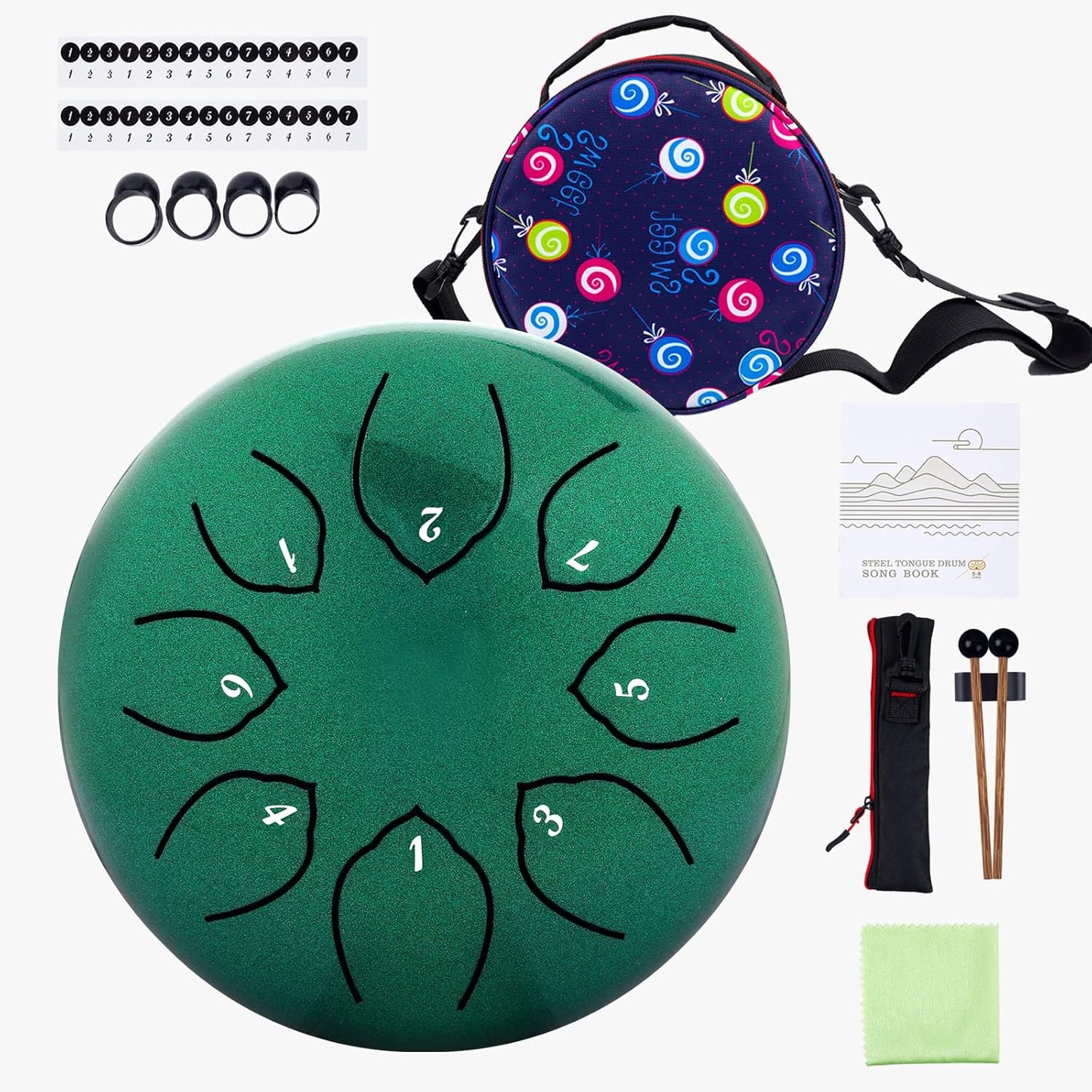 Steel Tongue Drum Kids Instrument for Meditation and Yoga