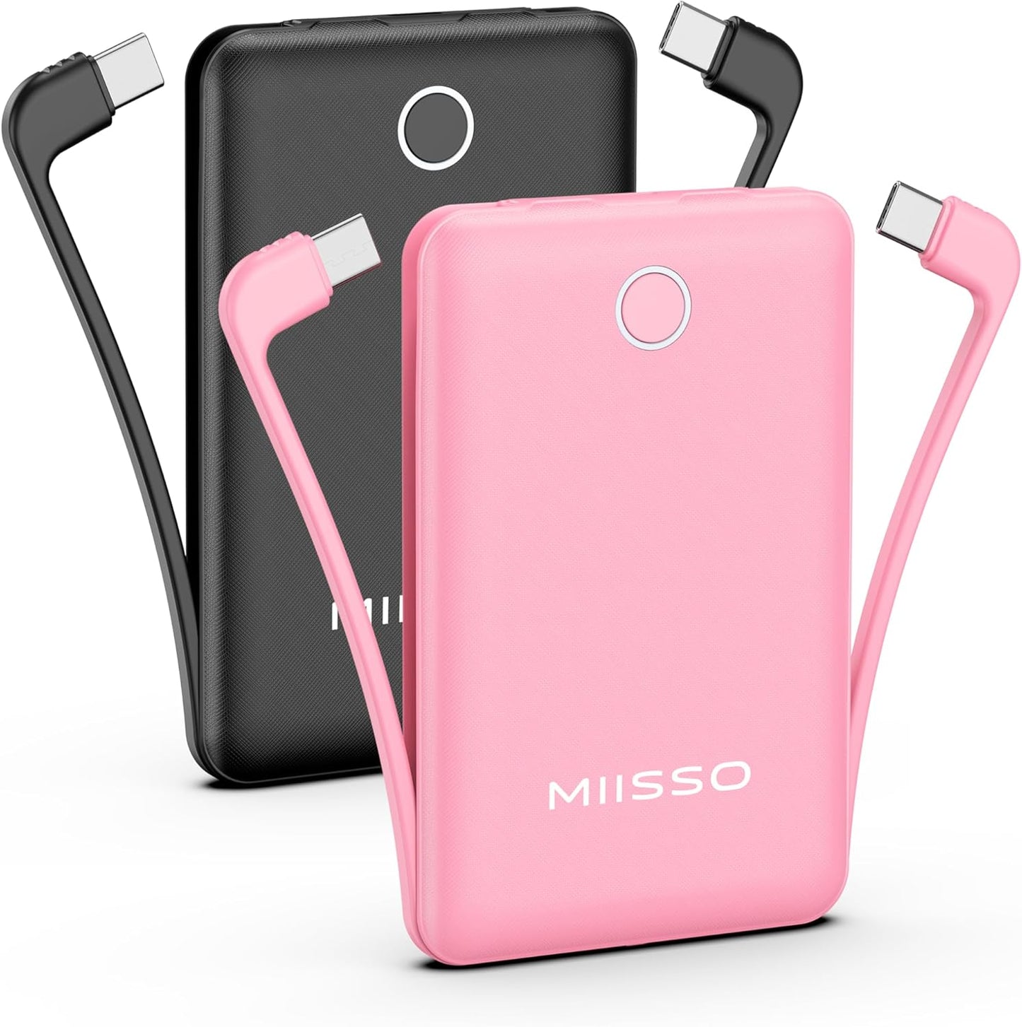 10000mAh Slim Portable Charger for iPhone 15/16/17 & Android