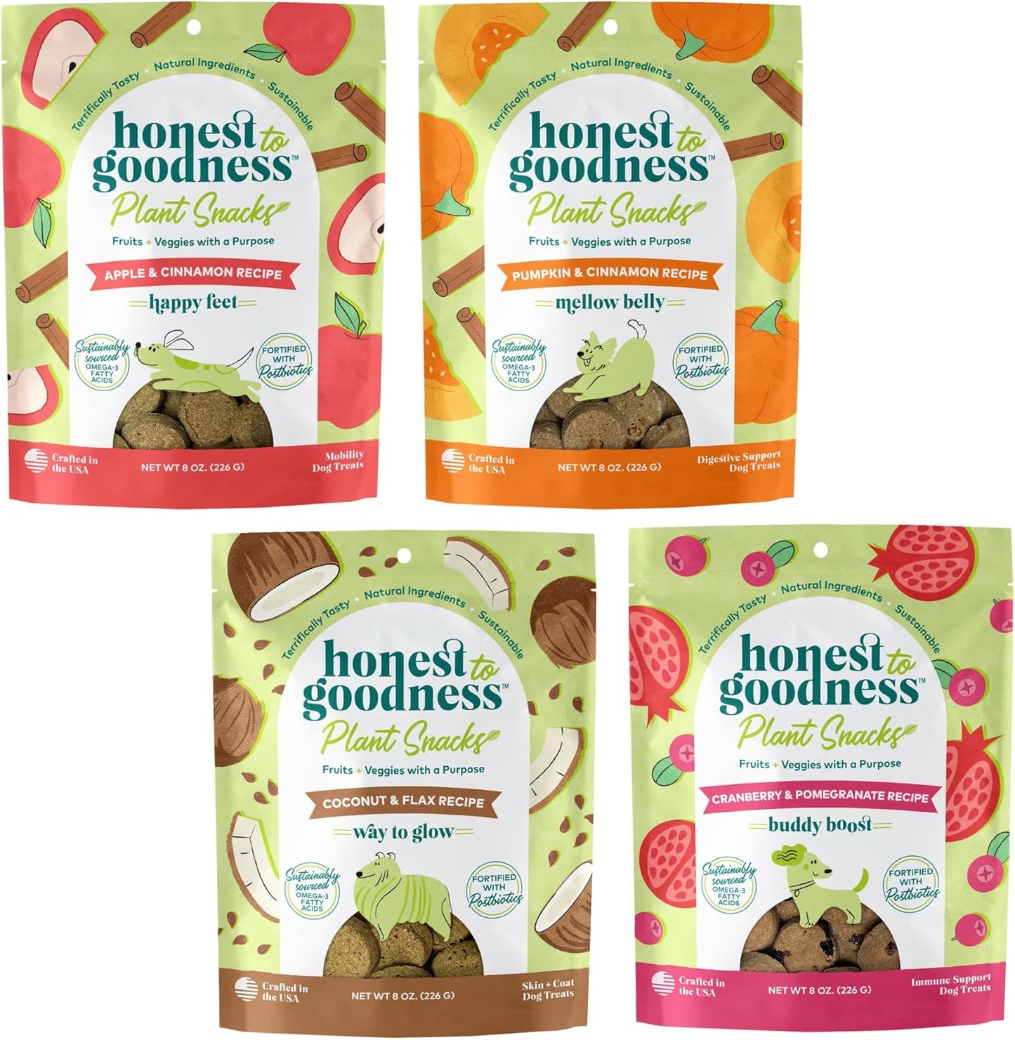 Omega 3 & Postbiotics Dog Treats Combo
