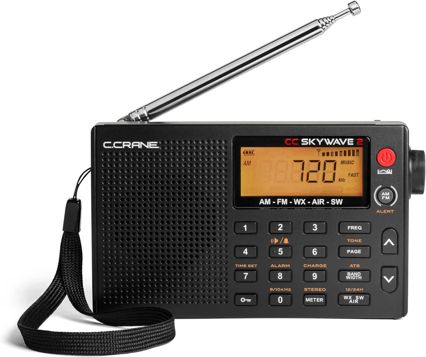 C. Crane CC Skywave 2 Portable Travel Radio with NOAA Alert