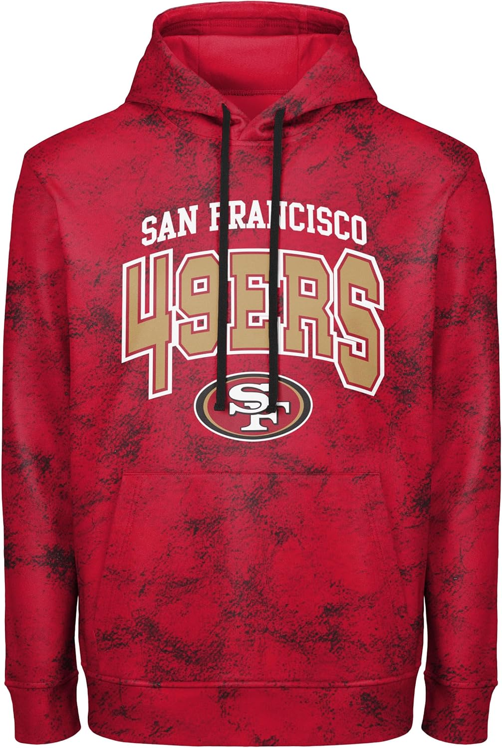 NFL Men's Big Logo Wordmark Camo Performance Hoodie for Fans