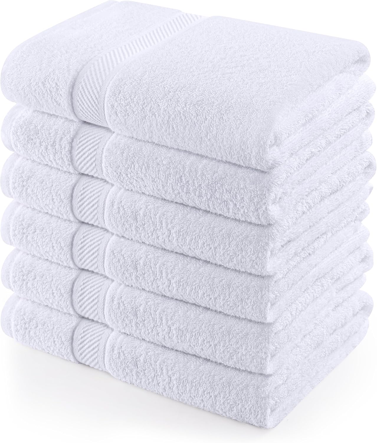 Utopia Towels 6 Pack Bath Towel Set for Spa and Bathroom Use
