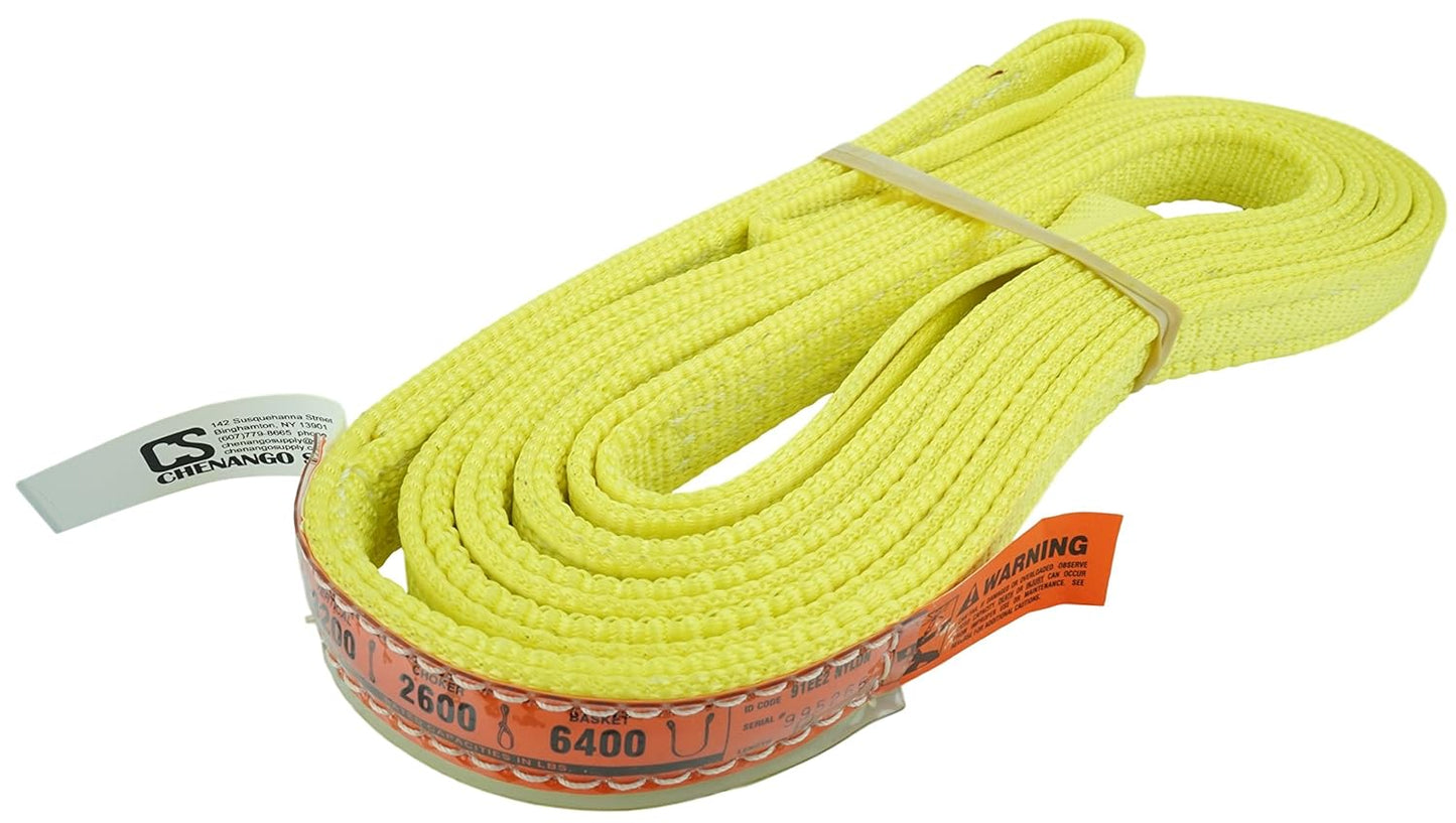 DD Sling Heavy Duty 1in x 12ft Nylon Lifting Slings for Versatile Use