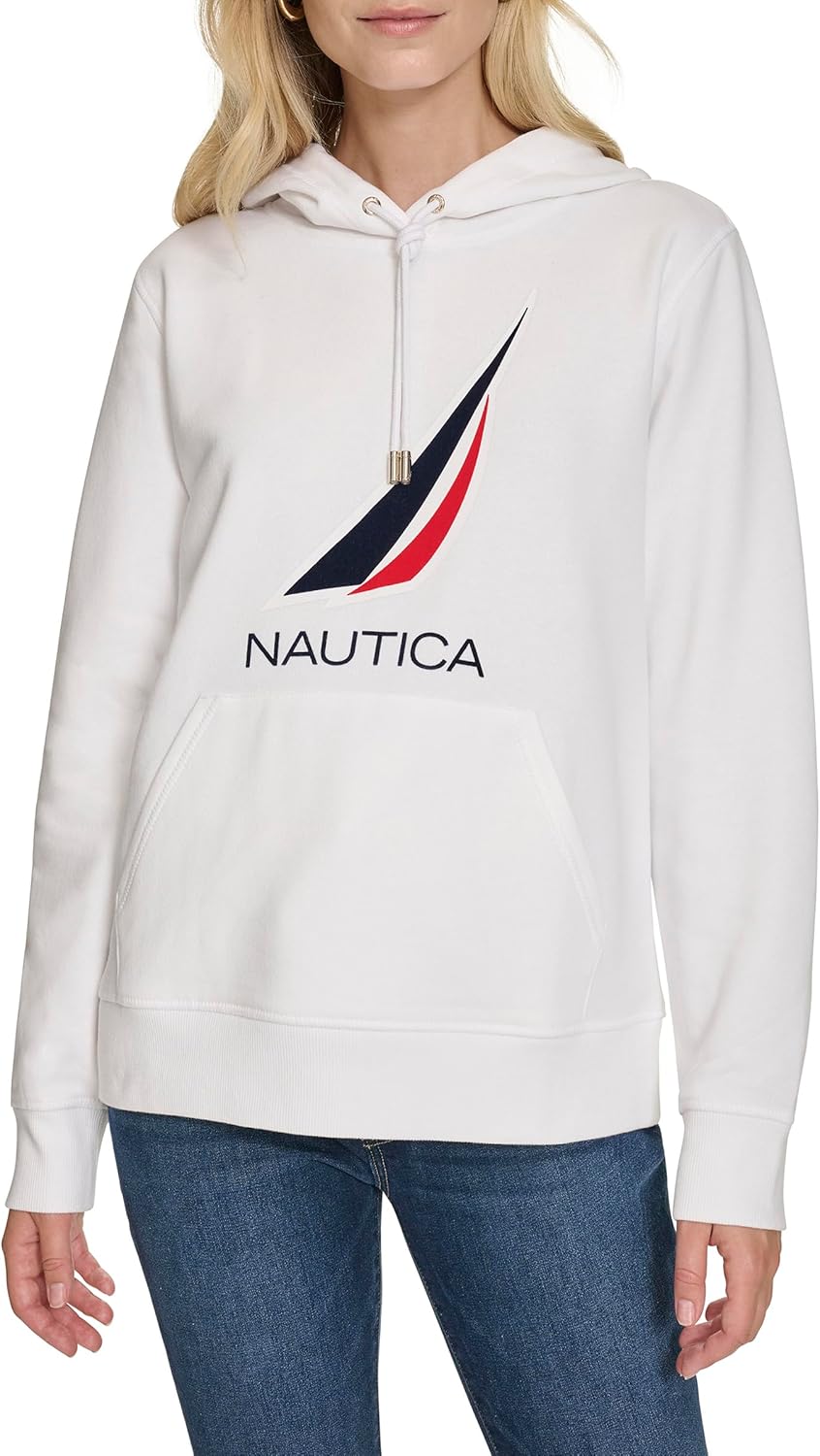 Nautica Women's Logo Hoodie - Cozy Comfort!