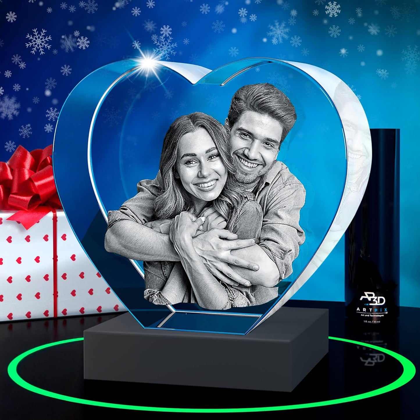 ArtPix 3D Premium Crystal Photo - Unique Personalized Gifts