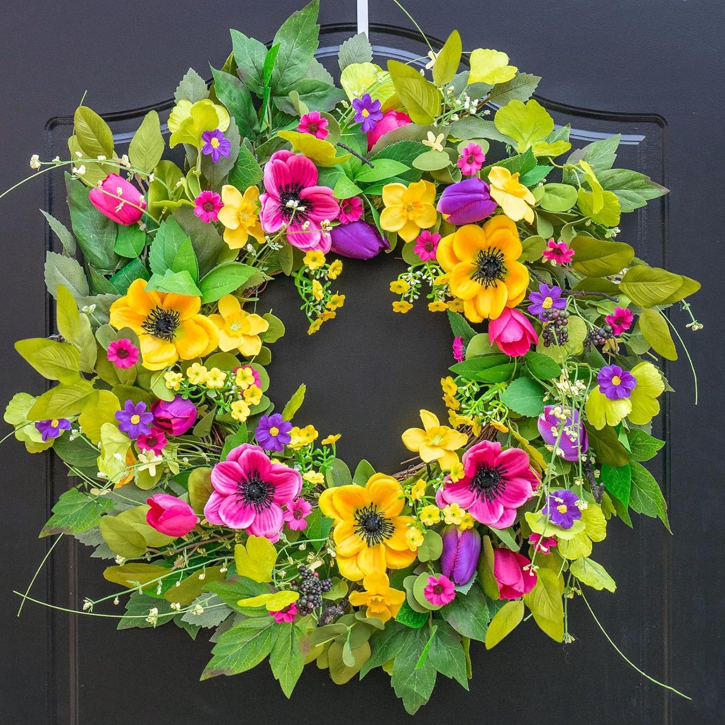 Spring Wreaths for Front Door - Soomeir Summer Floral Decor