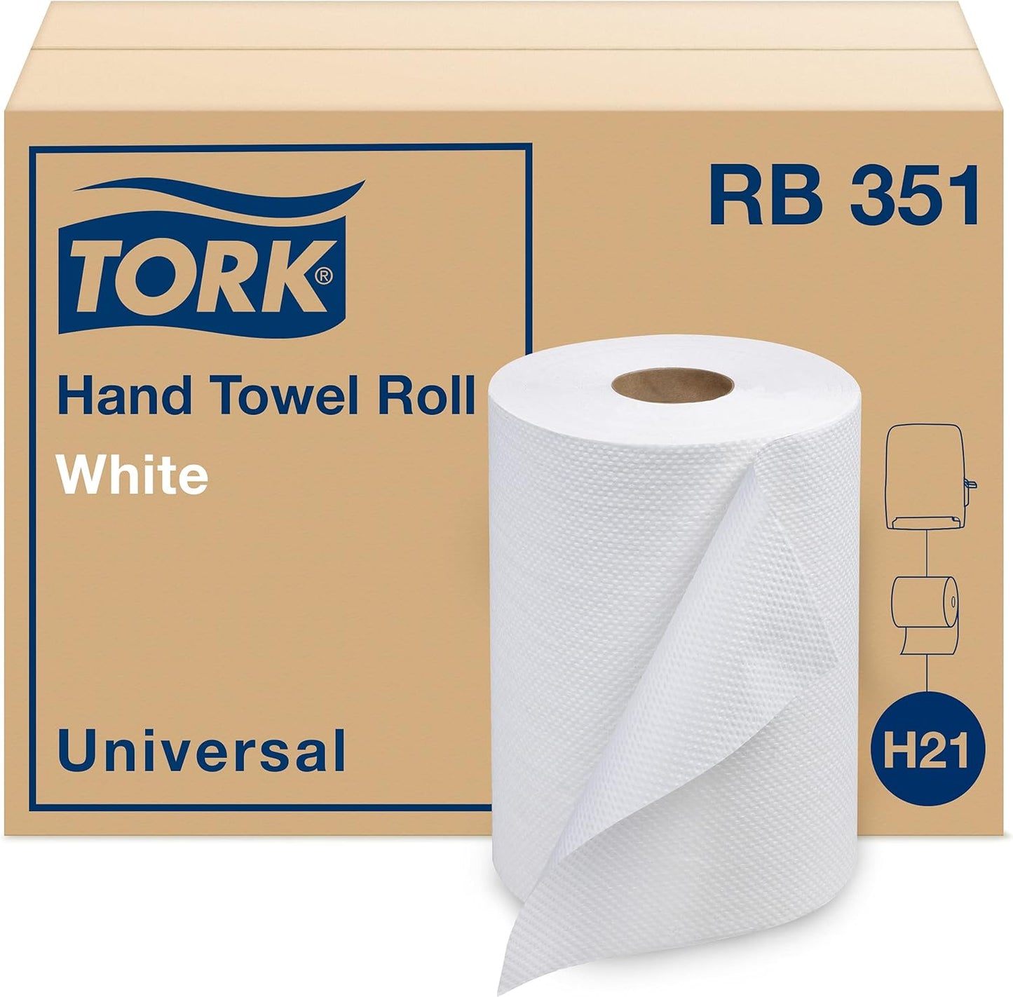Tork Paper Hand Towel Roll White H21 for Eco-Friendly Restrooms