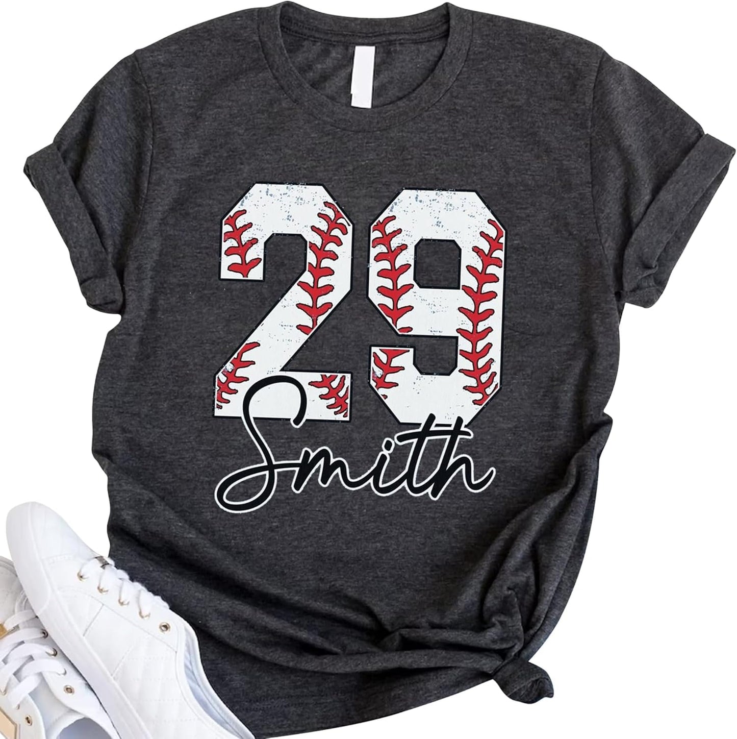 Custom Baseball Mom Shirt by NAZENTI