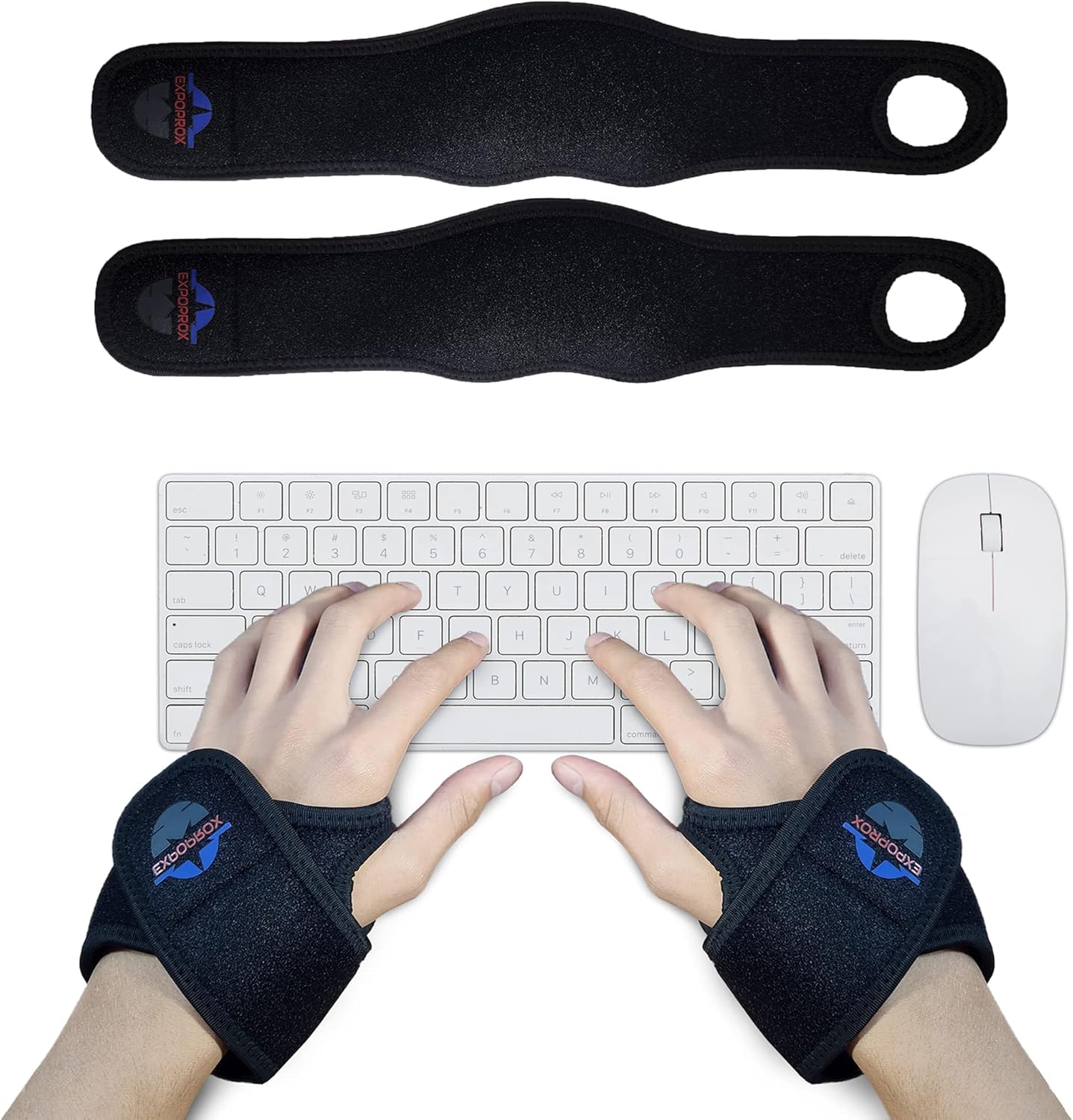 EXPOPROX Wrist Rest Pads: Joint Stress Relief