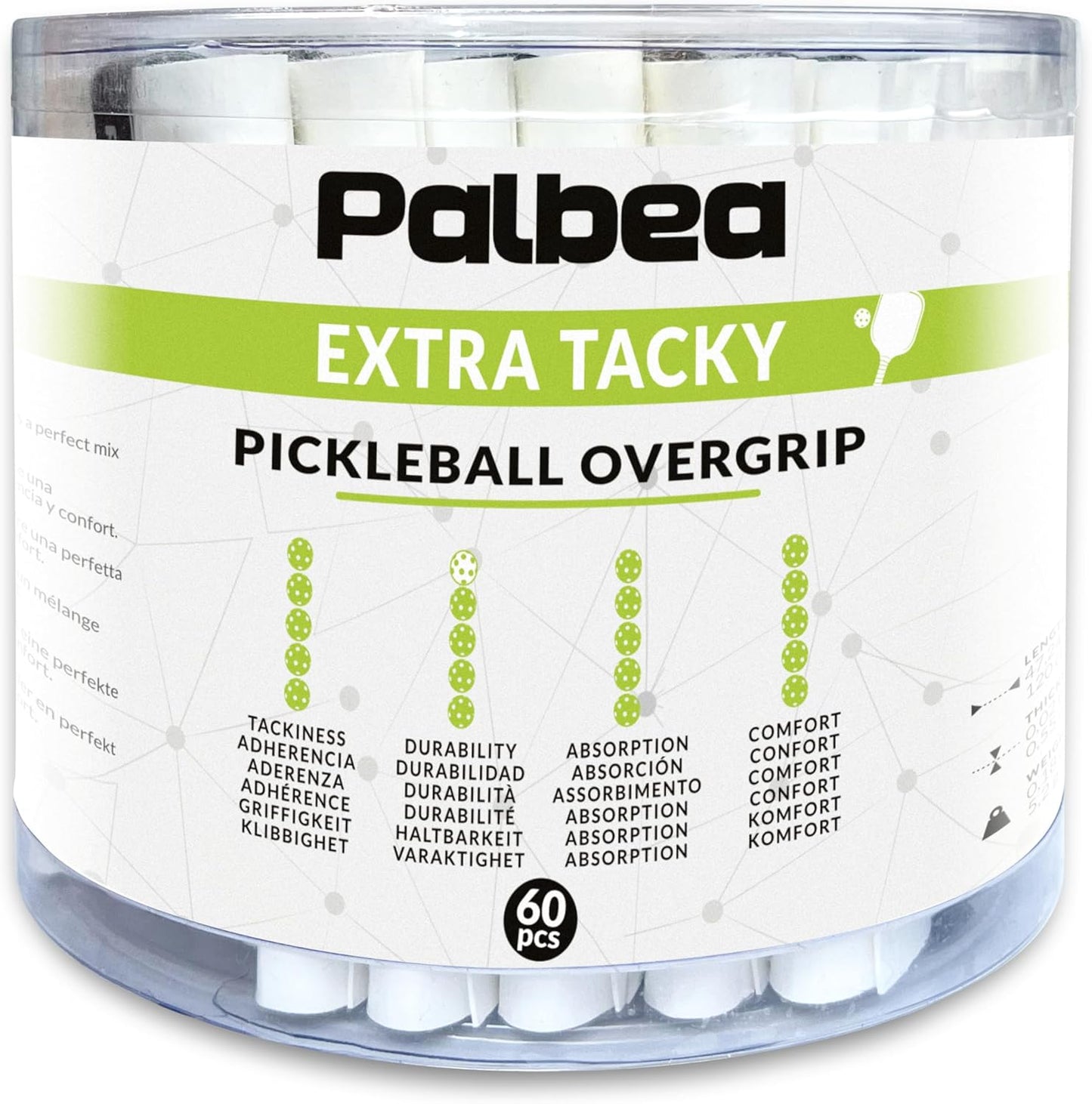 Pickleball OverGrip Tape for Enhanced Paddle Grip Performance