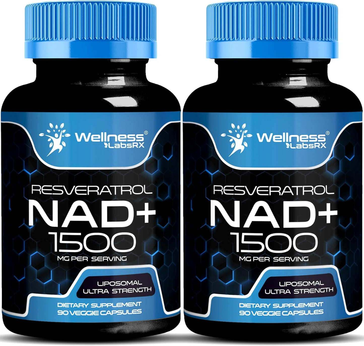 NAD Supplement 1500mg - Liposomal NAD Plus for Cellular Health