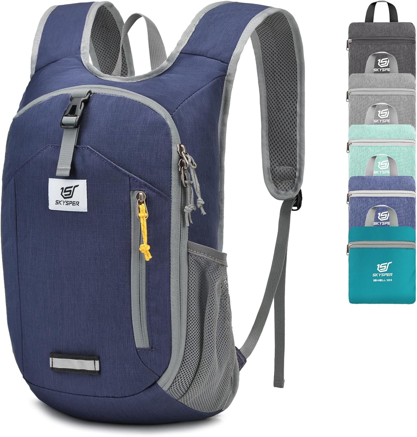 SKYSPER Small Hiking Backpack 10L Lightweight Packable Daypack