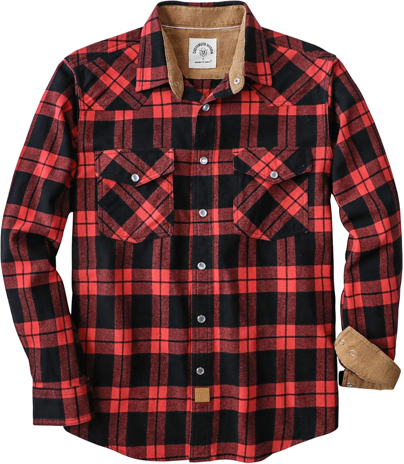 Dubinik Flannel Shirt for Men - Cozy Vintage Cowboy Style