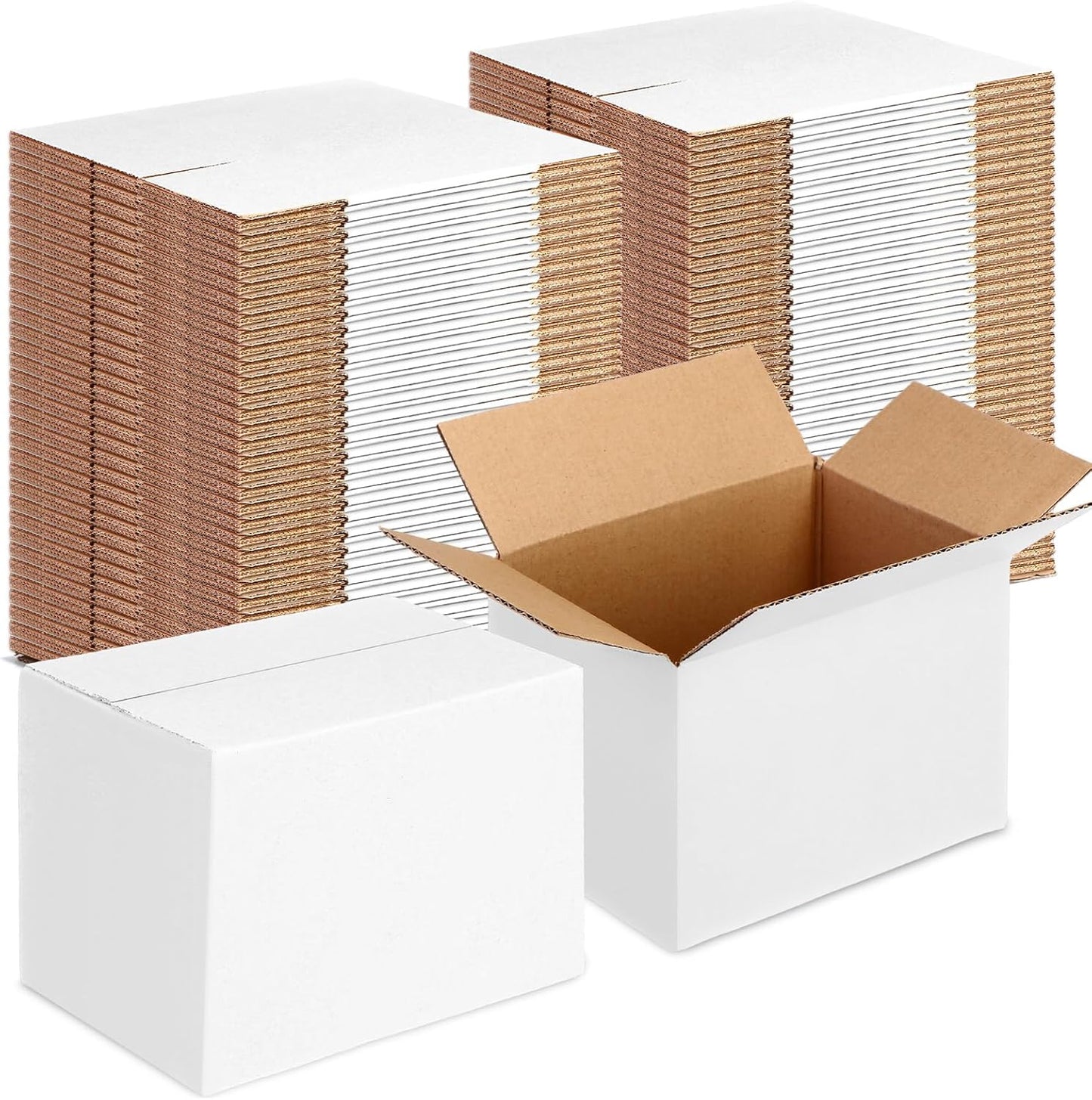 72 Pcs Small Shipping Boxes for Packaging and Moving Needs