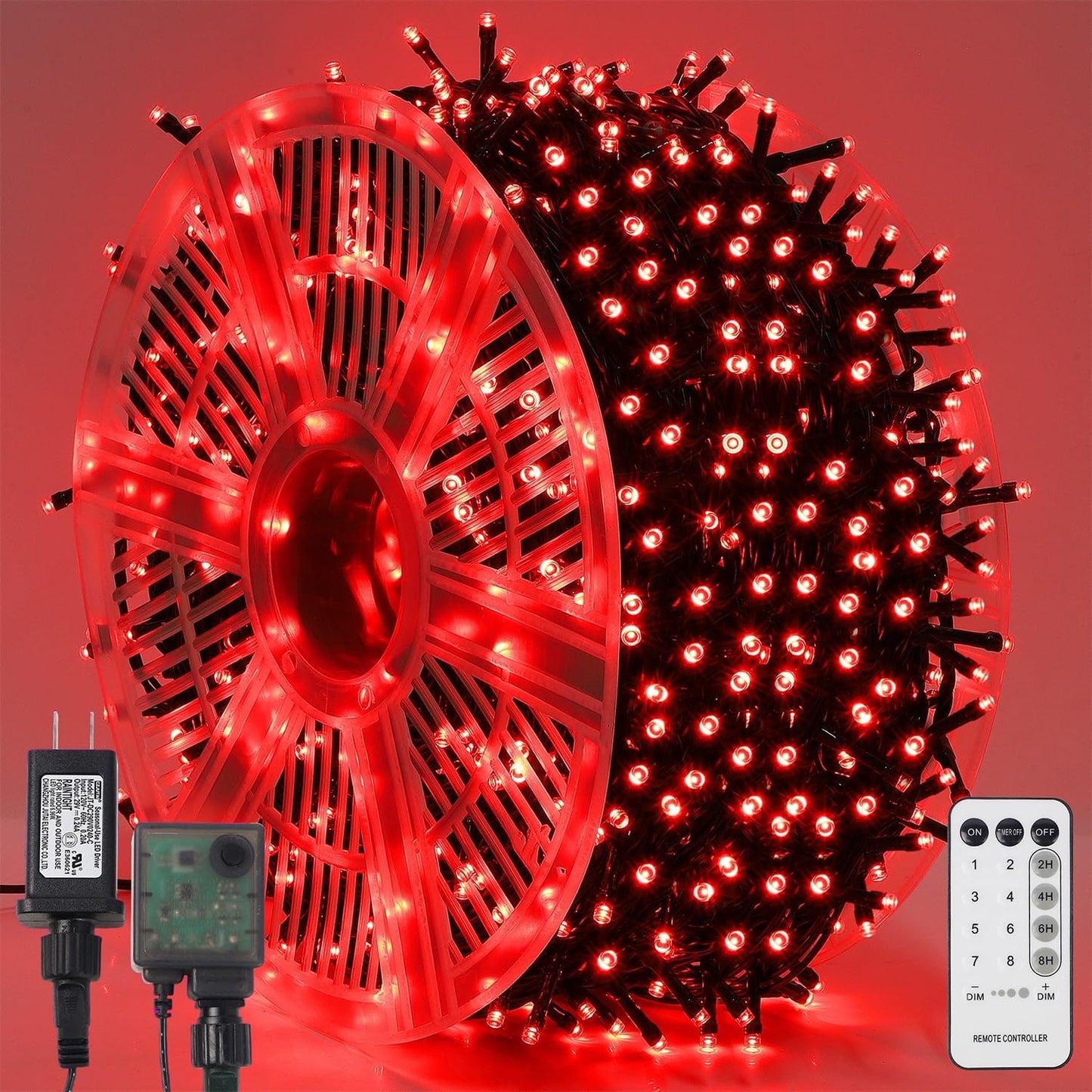 1000 LED Christmas String Lights for Festive Decor and More