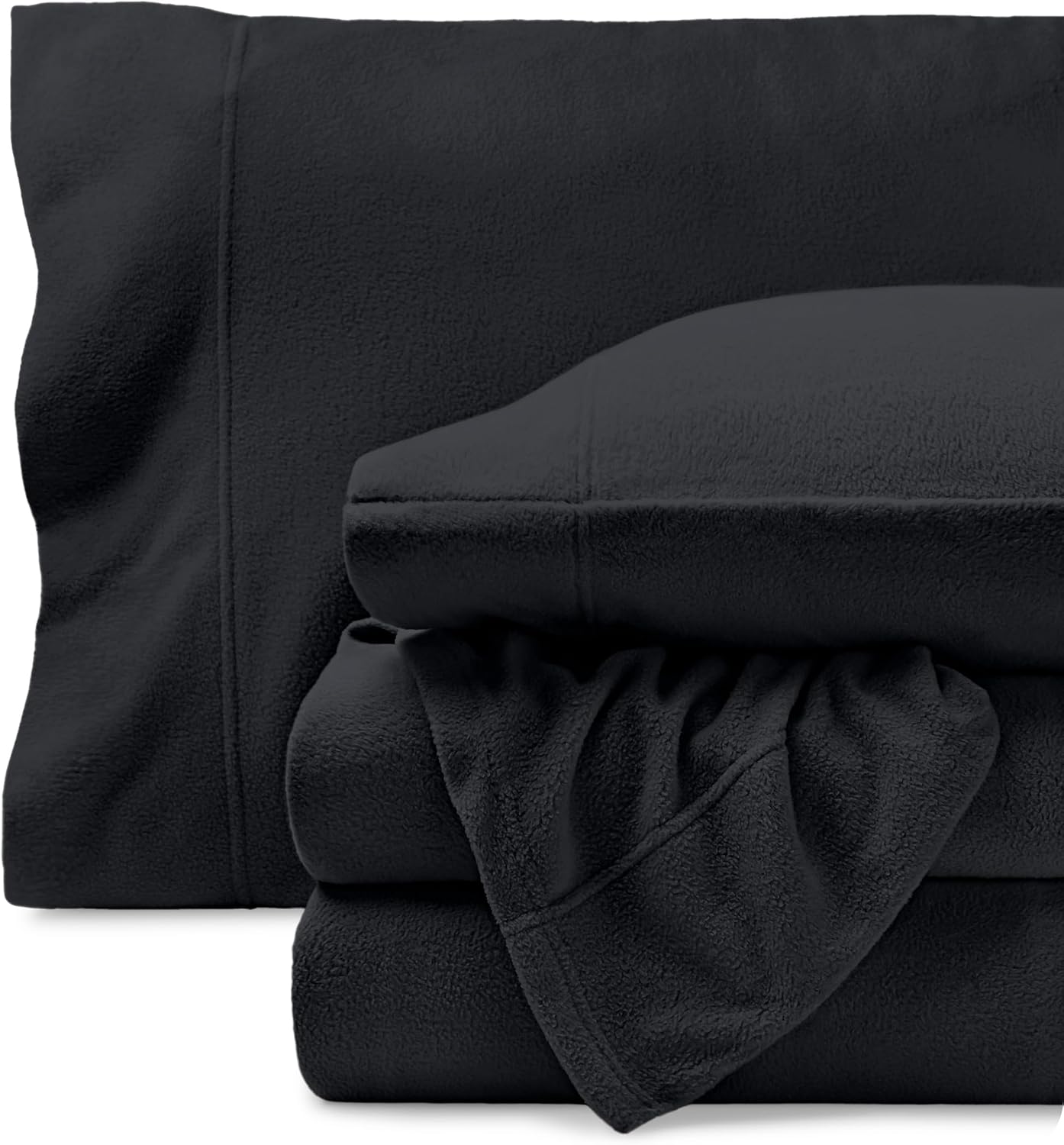 Bare Home Super Soft Fleece Sheet Set for Cozy Warmth