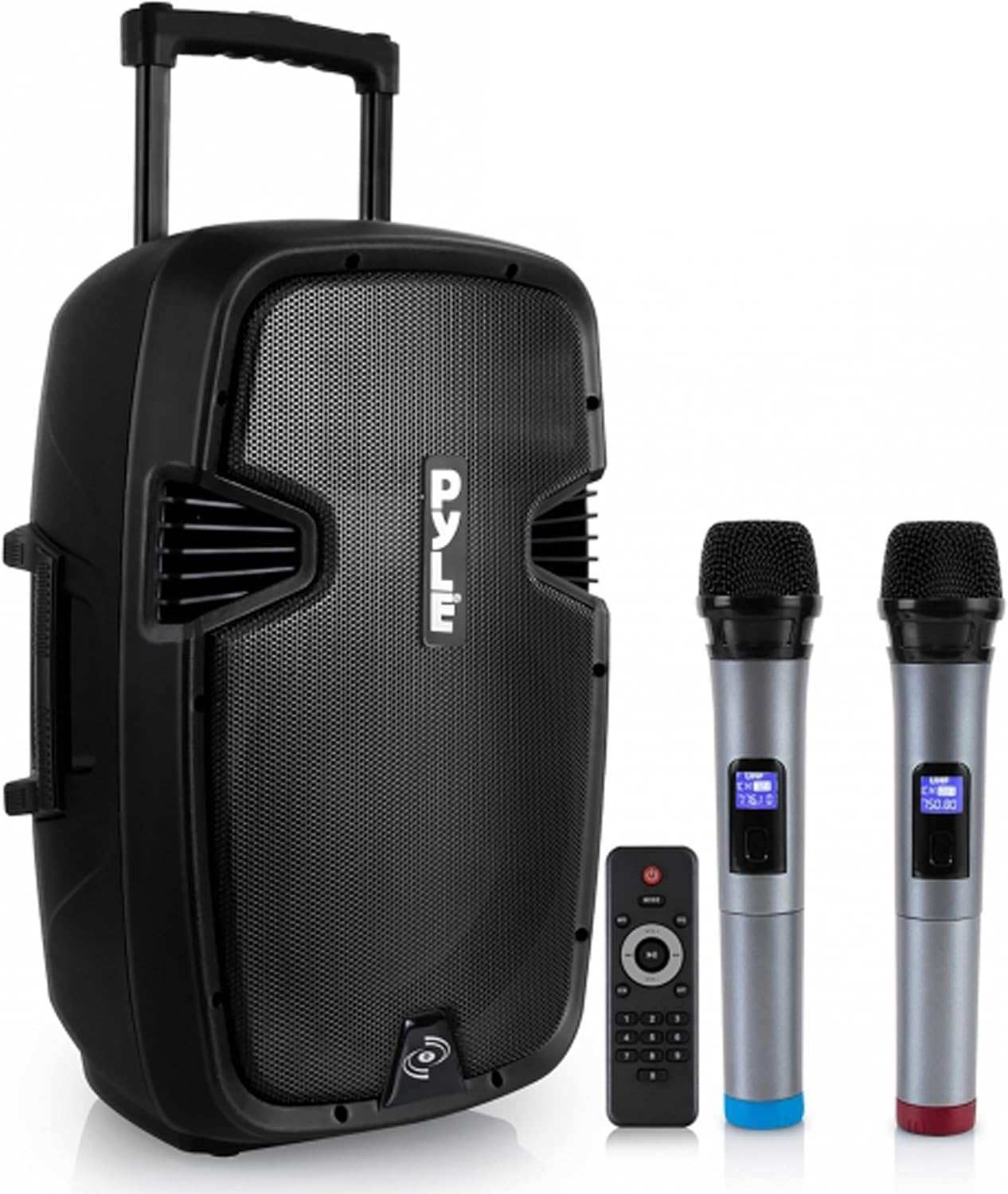 1000W Portable Bluetooth Karaoke Speaker - Wireless, Outdoor, Dual Microphone
