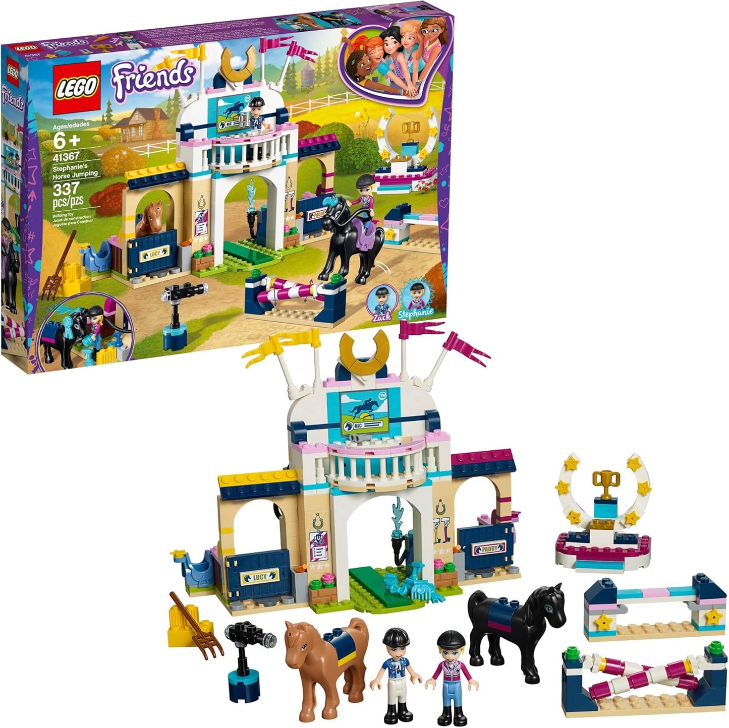 Build Stephanie's Horse Jumping Fun!