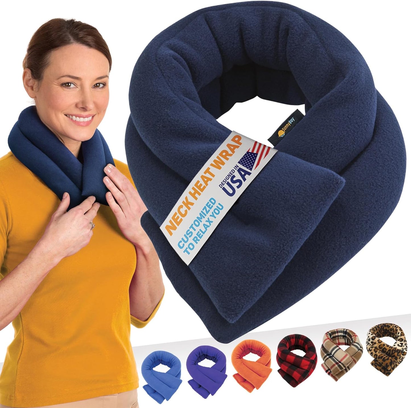 SunnyBay 26 Neck & Shoulder Heating Pad: Hot/Cold Therapy