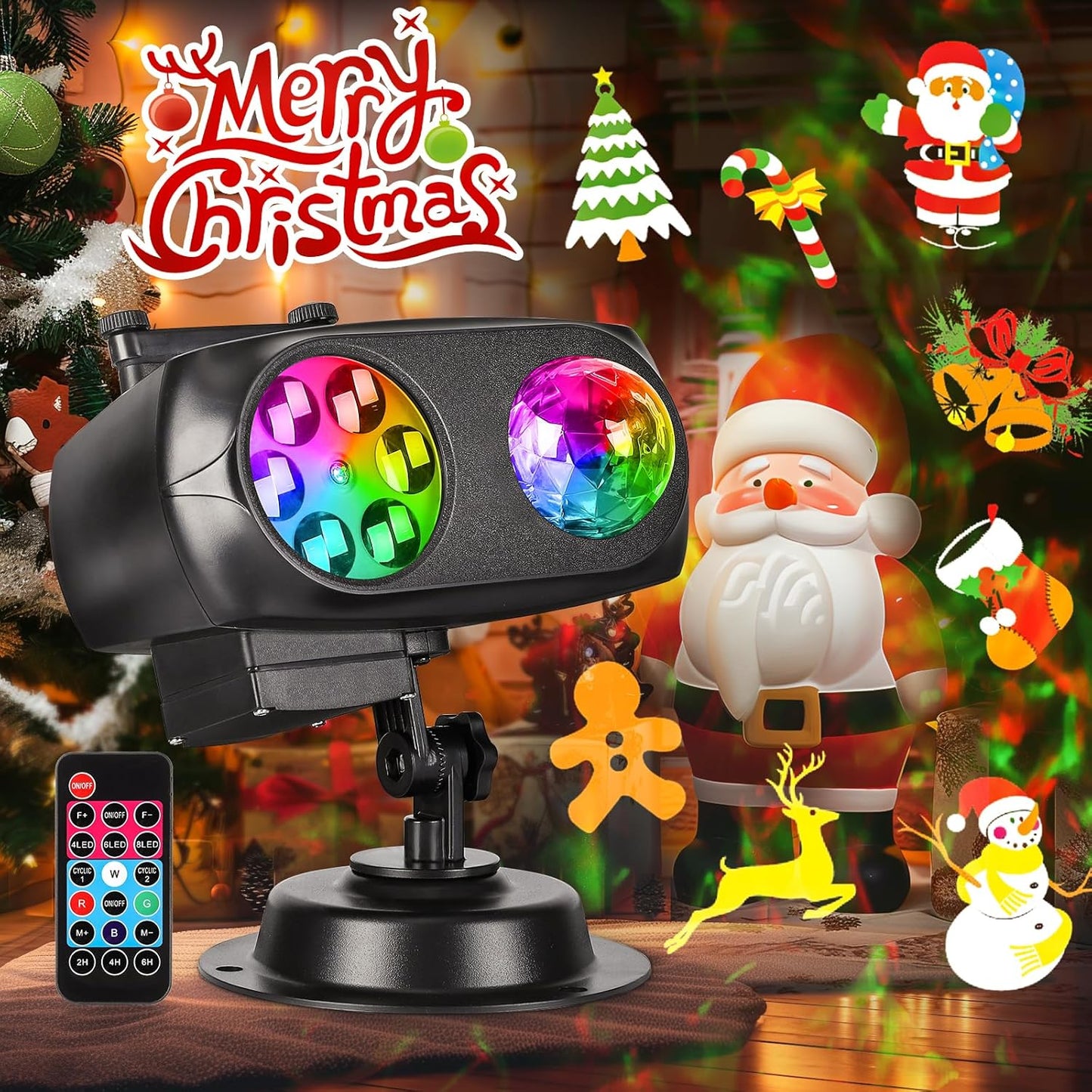 Litake Christmas Projector: Transform Any Space!