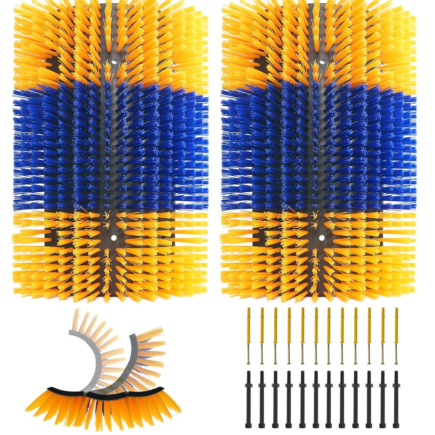 Livestock Scratching Brush for Cattle, Goats, and Sheep - 2 Pack