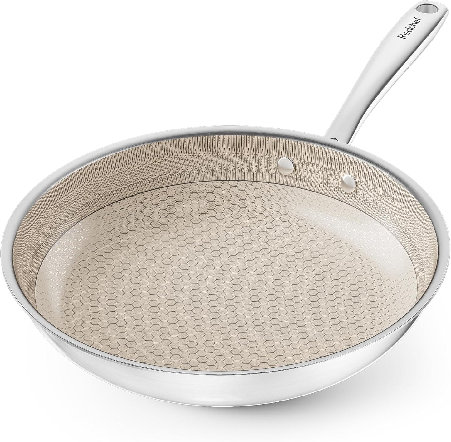 Redchef Non Stick Frying Pan - 10 Inch Hybrid Ceramic Skillet