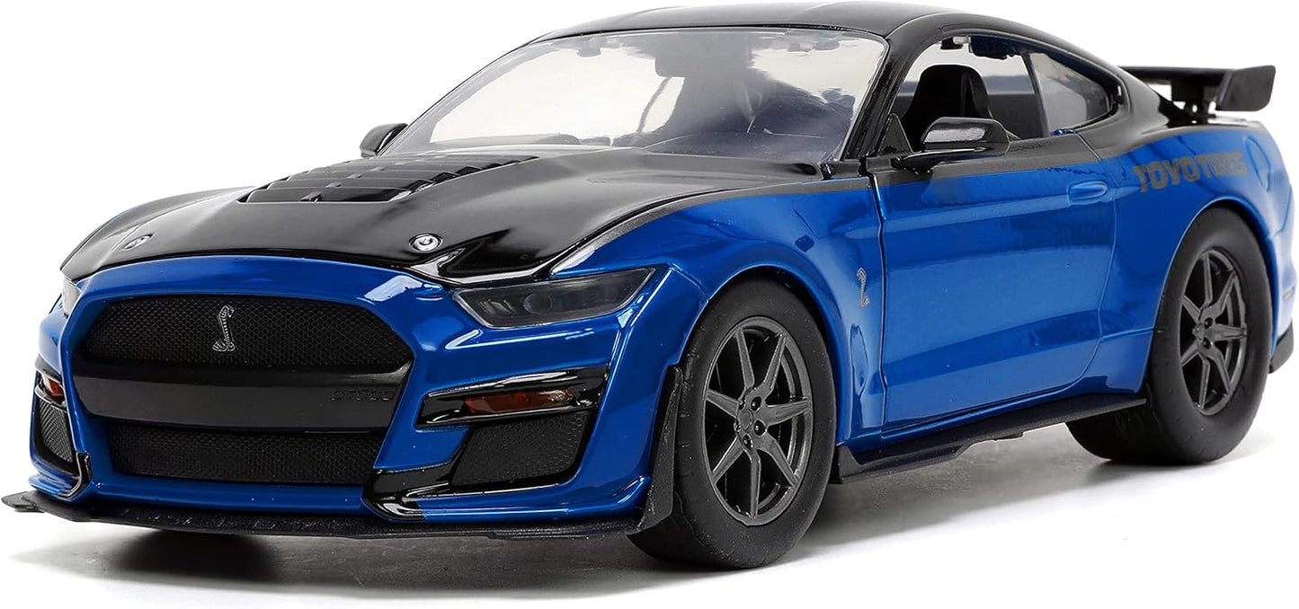 Jada Toys 1:24 2020 Ford Mustang Shelby GT500 - Blue/Black Muscle Power
