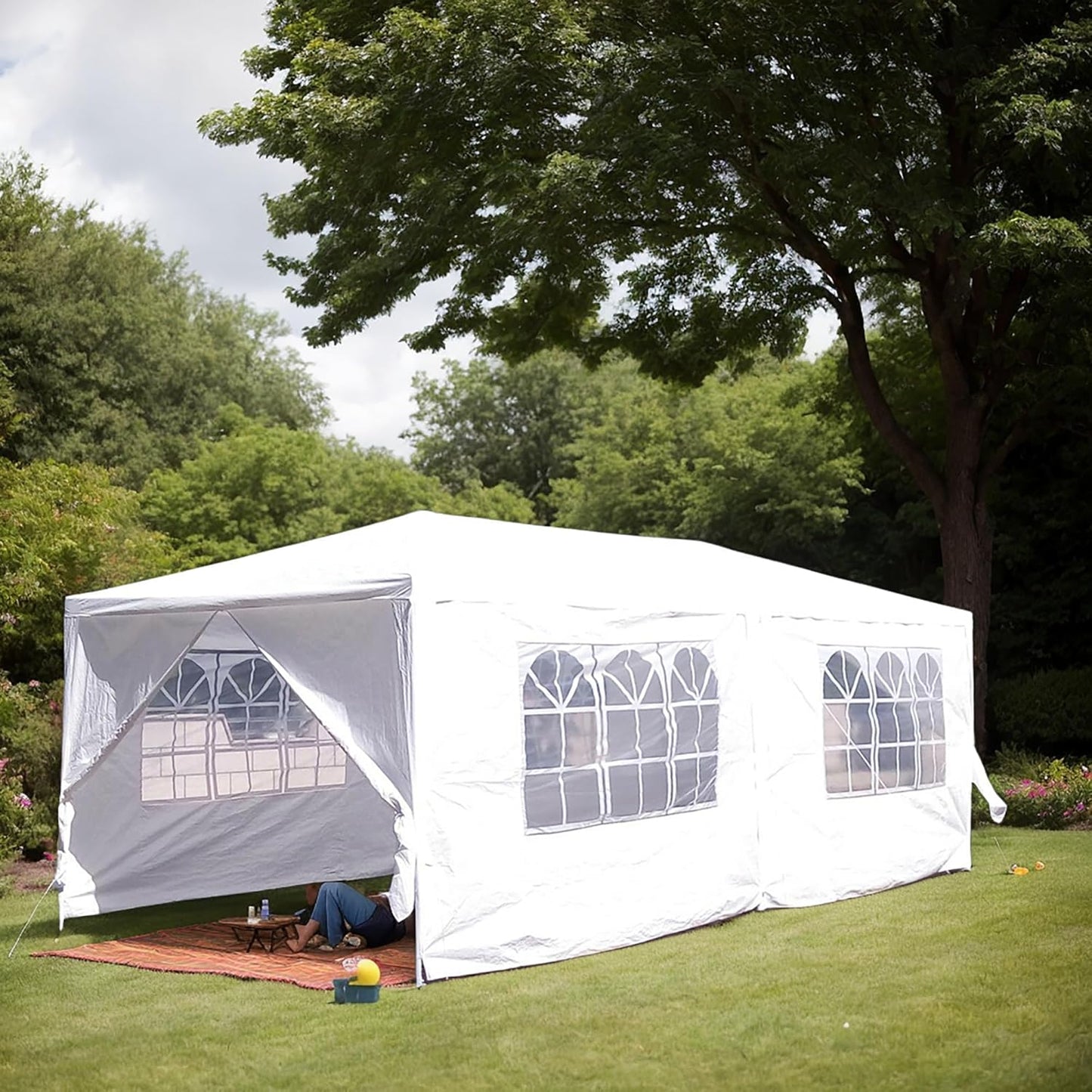 10x20ft Heavy Duty Waterproof Canopy Tent for Outdoor Events