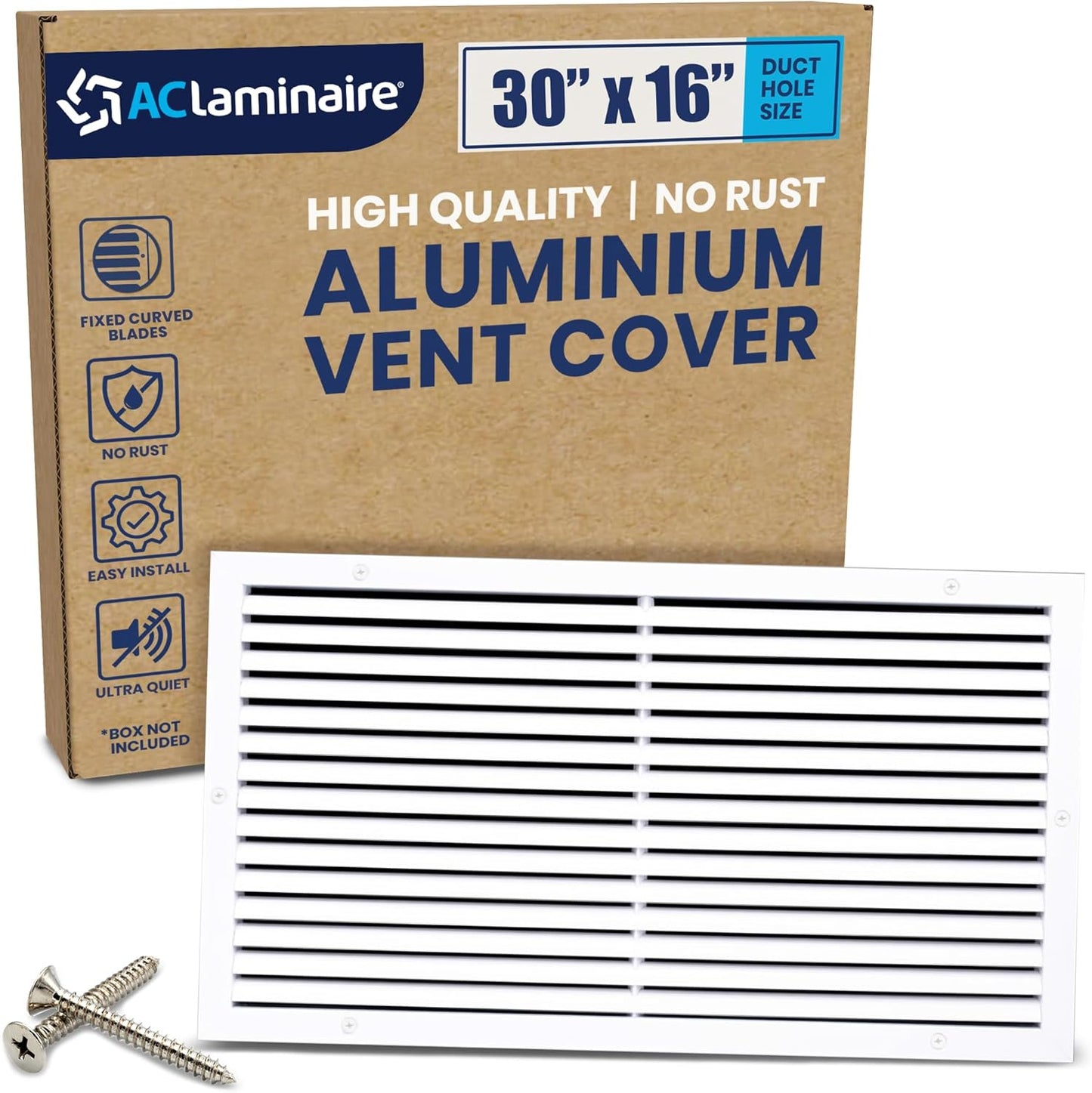 Decorative Air Return Vent Cover for Ceiling & Wall Use
