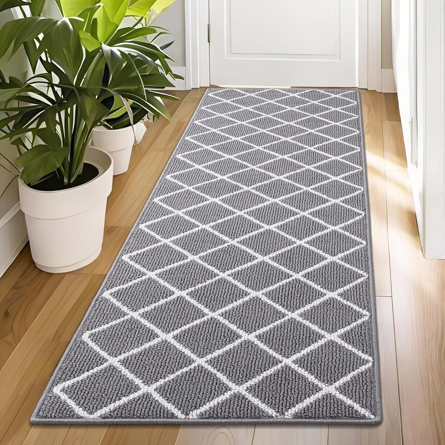 Finchitty Indoor Door Mat: Dirt Resistant, Non-Slip, Washable