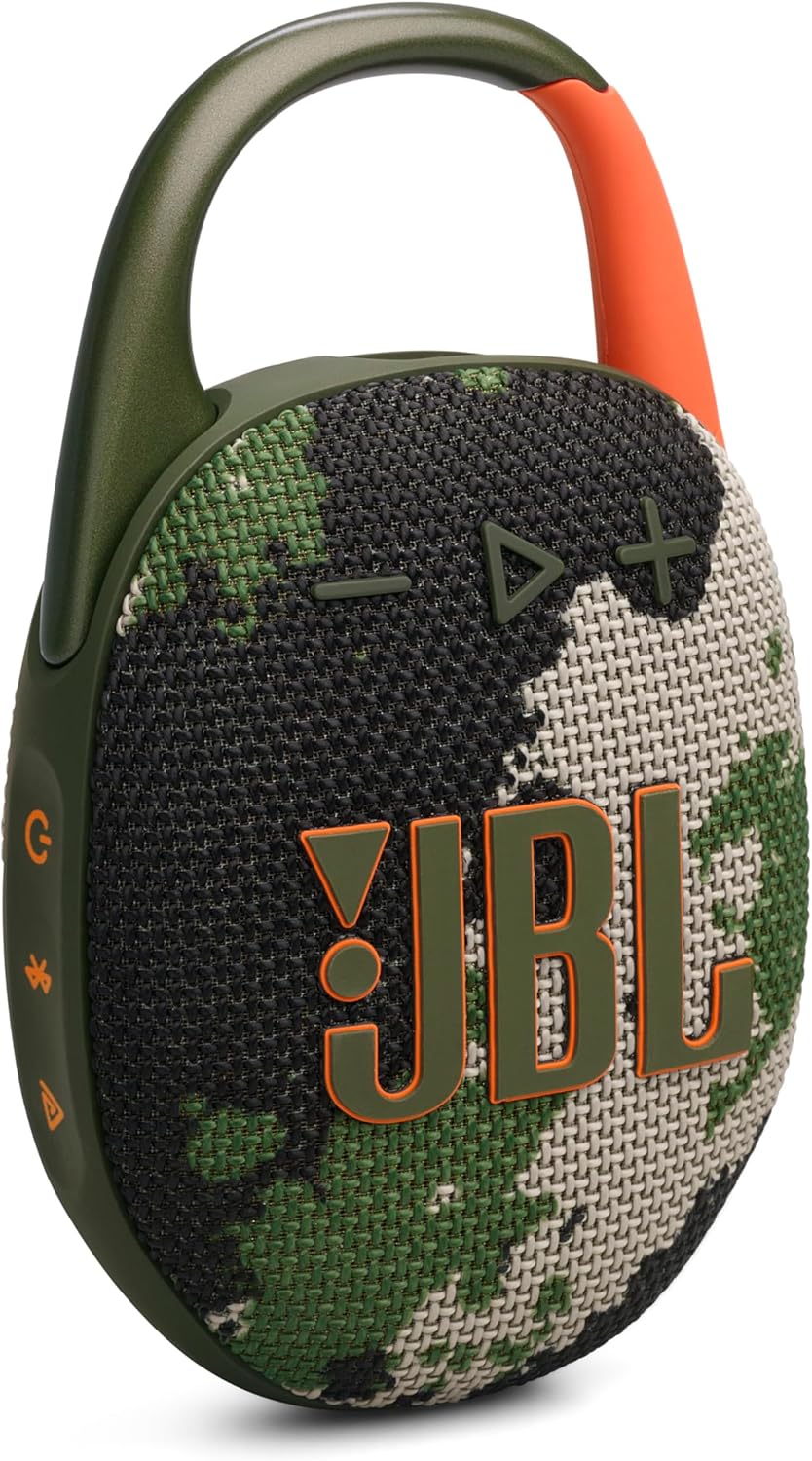 JBL Clip 5 - Ultra-Portable Waterproof Bluetooth Speaker with Bass