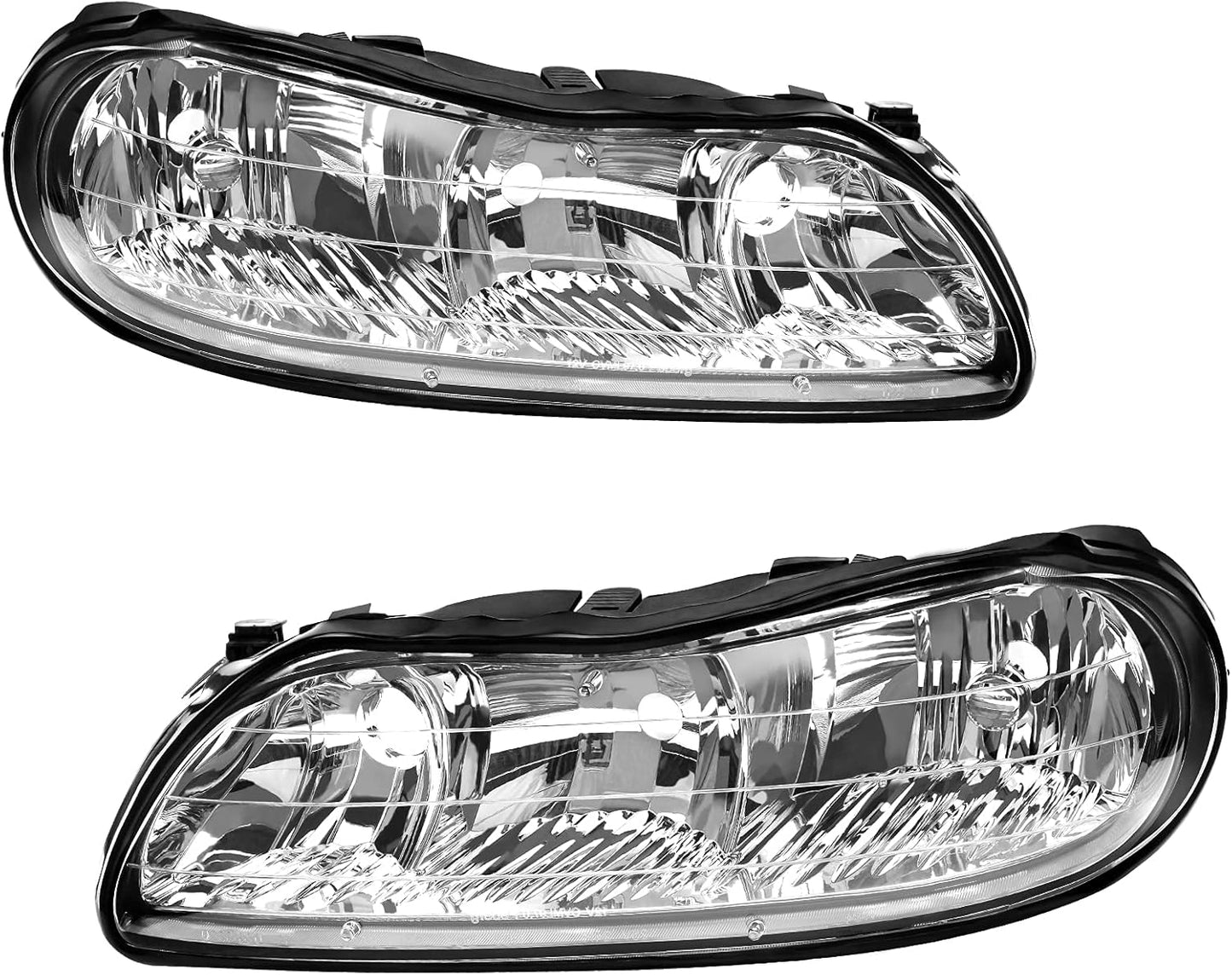 AUTOSAVER88 Headlight Assembly for 1997-2003 Chevy Malibu