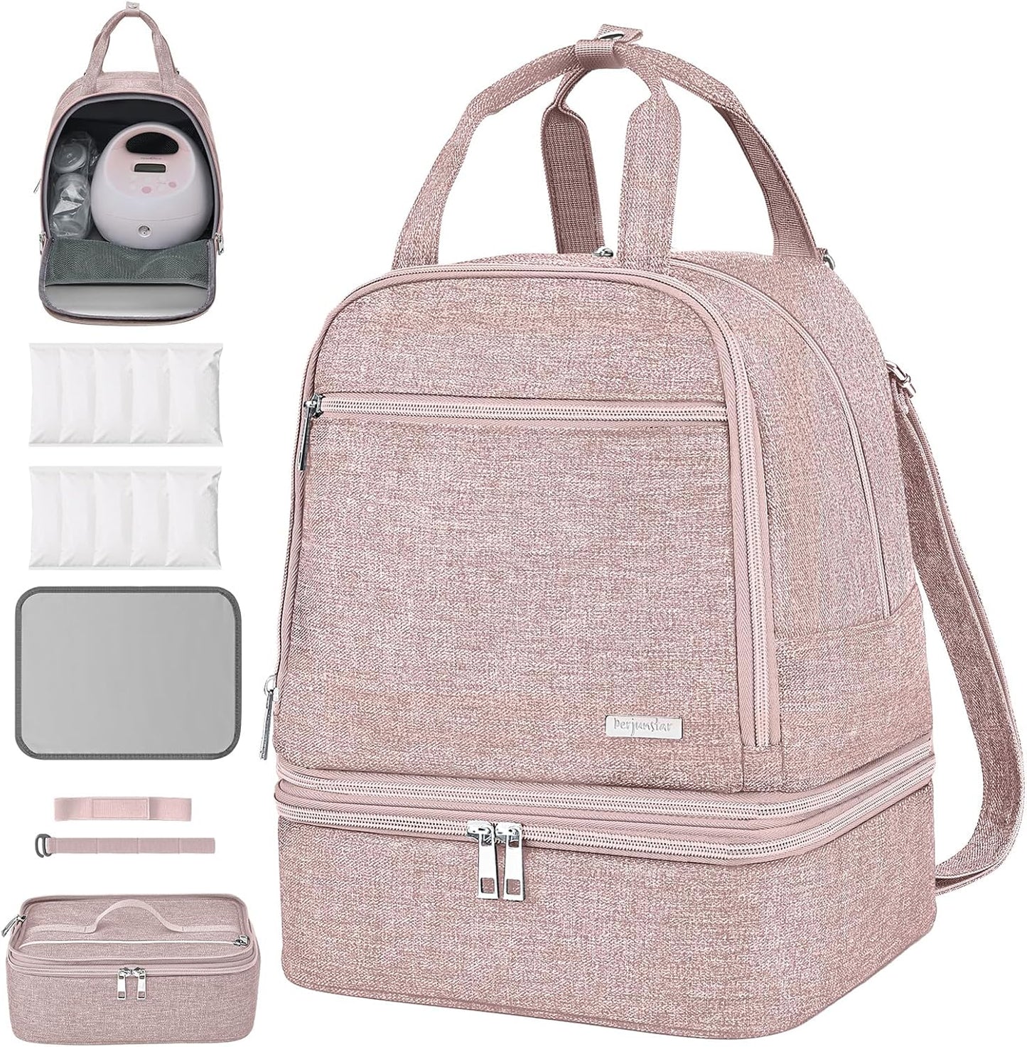 Breast Pump Bag for Spectra S1/S2 - Travel Cooler Backpack
