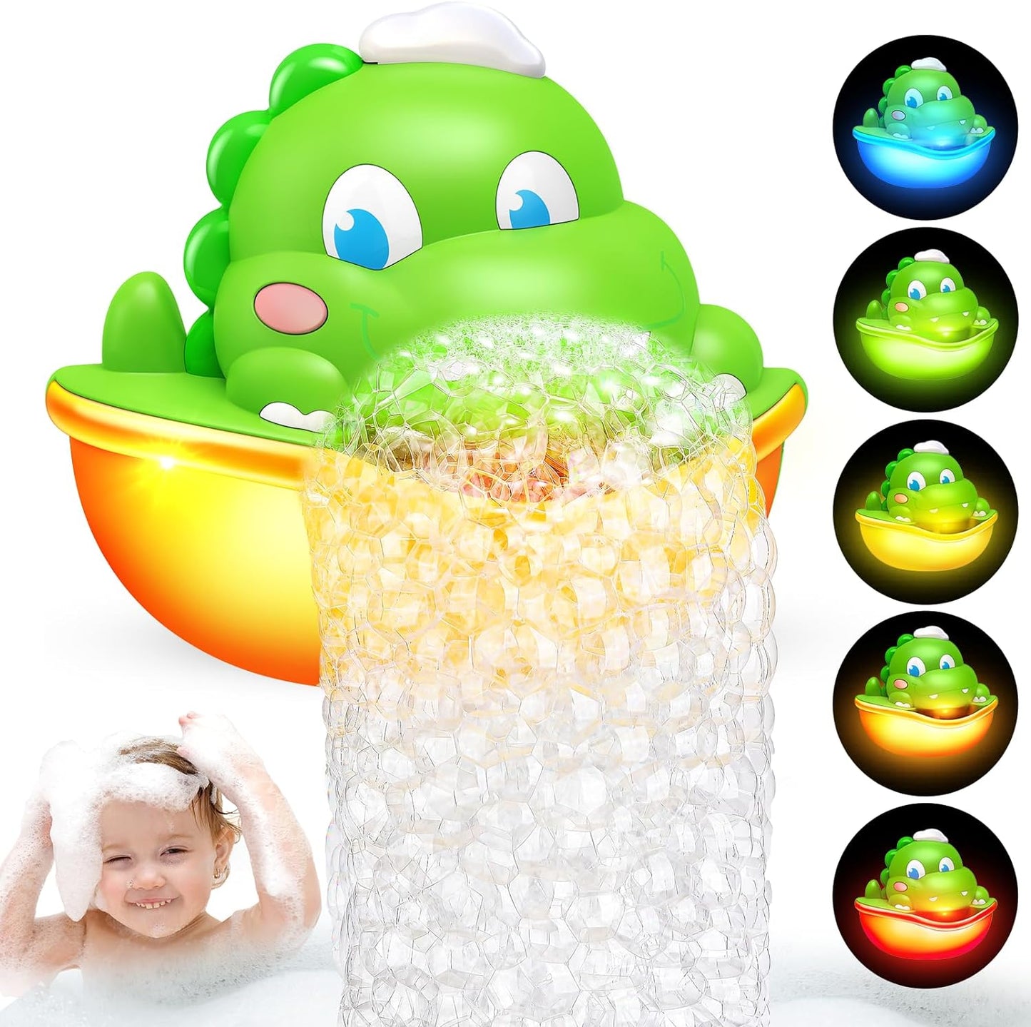 Dinosaur Bubble Fun for Kids!
