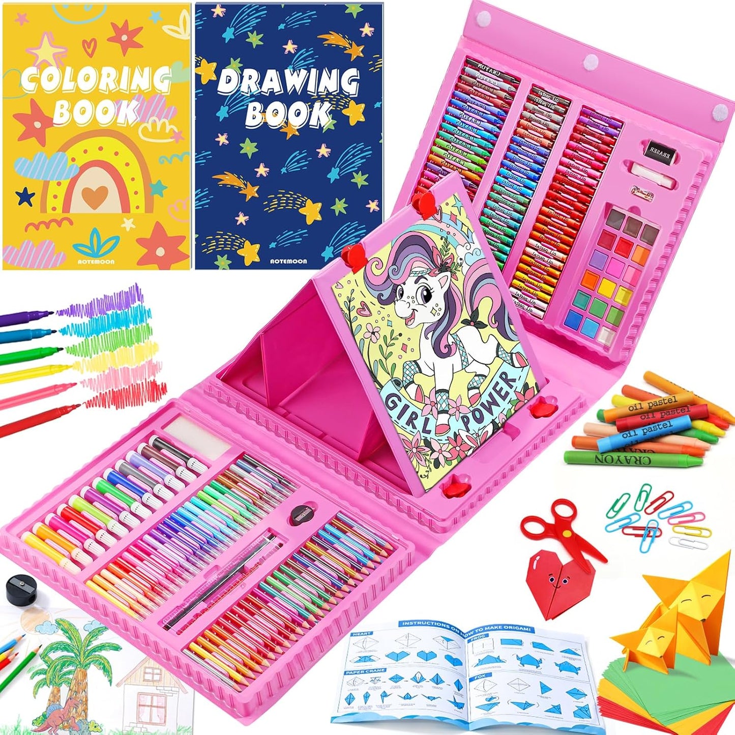 Complete Art Kit for Creative Kids, AOTEMOON