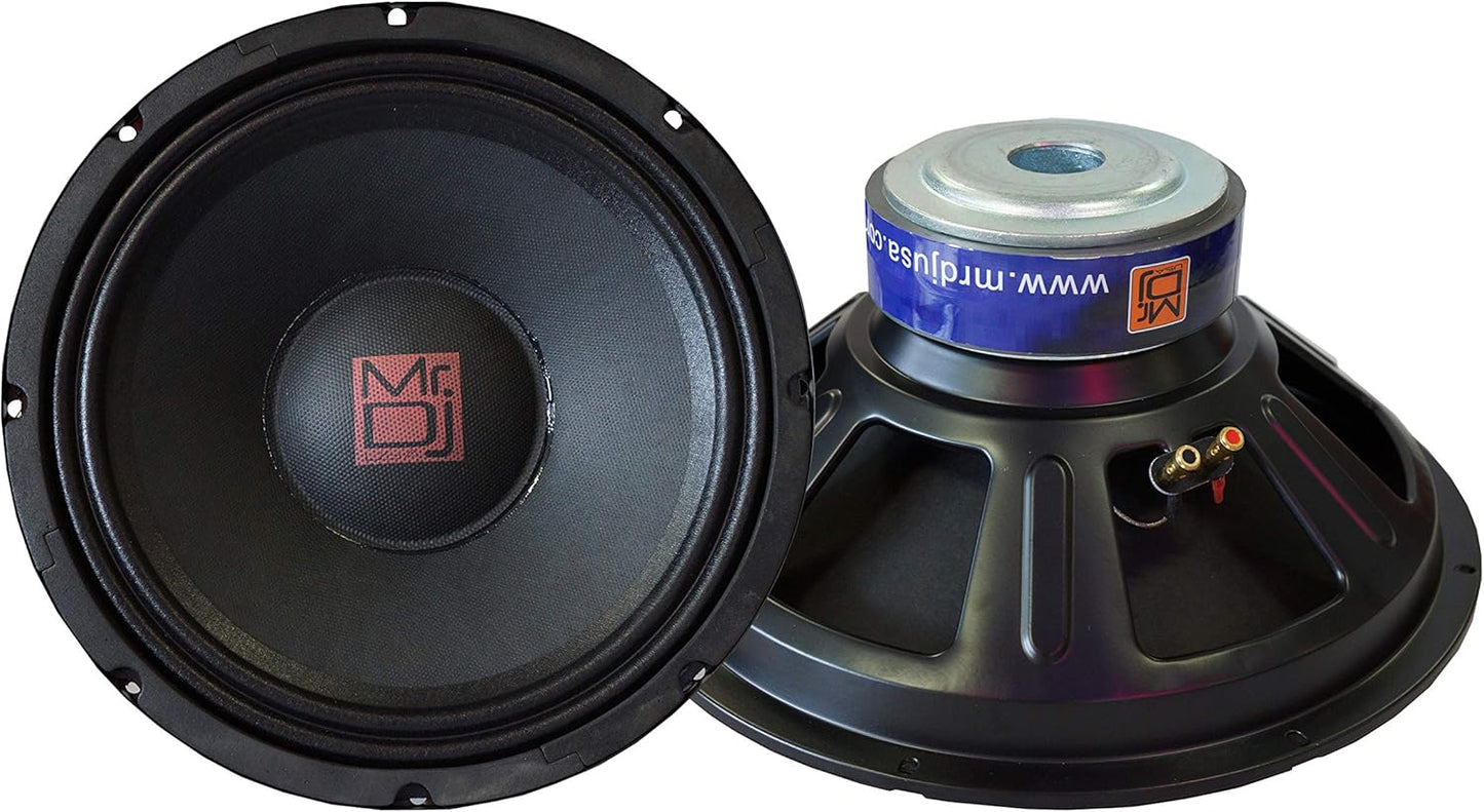 Enhance Your Sound: Mr. Dj USA 10 Subwoofer 8 Ohm Speaker