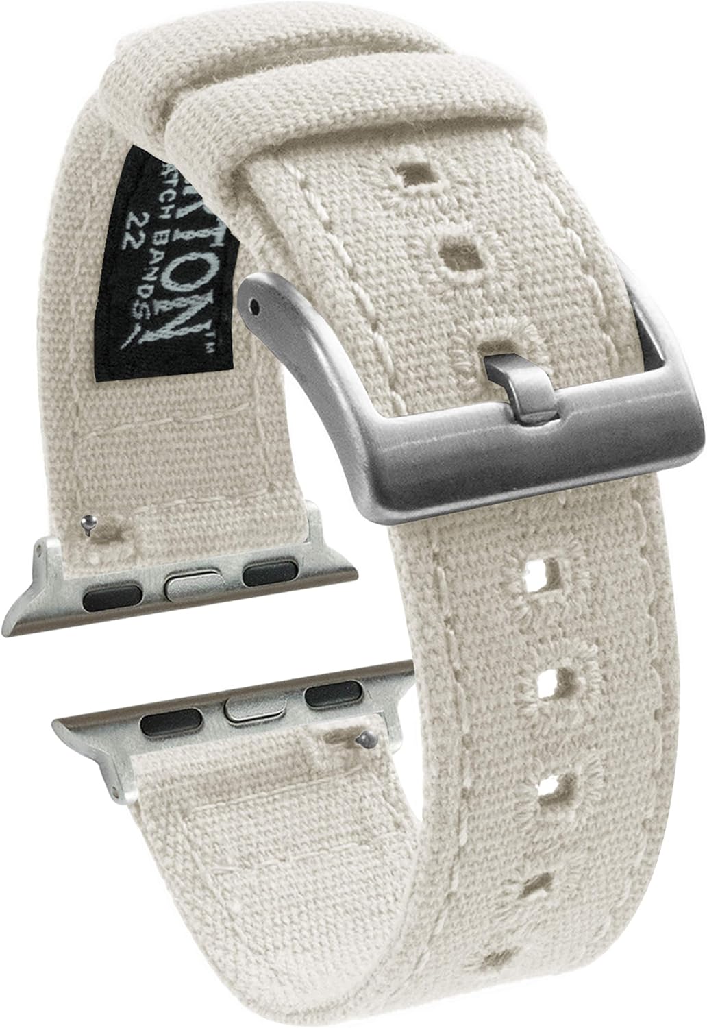 BARTON WATCH BANDS Canvas Watch Bands for Apple Watch Models