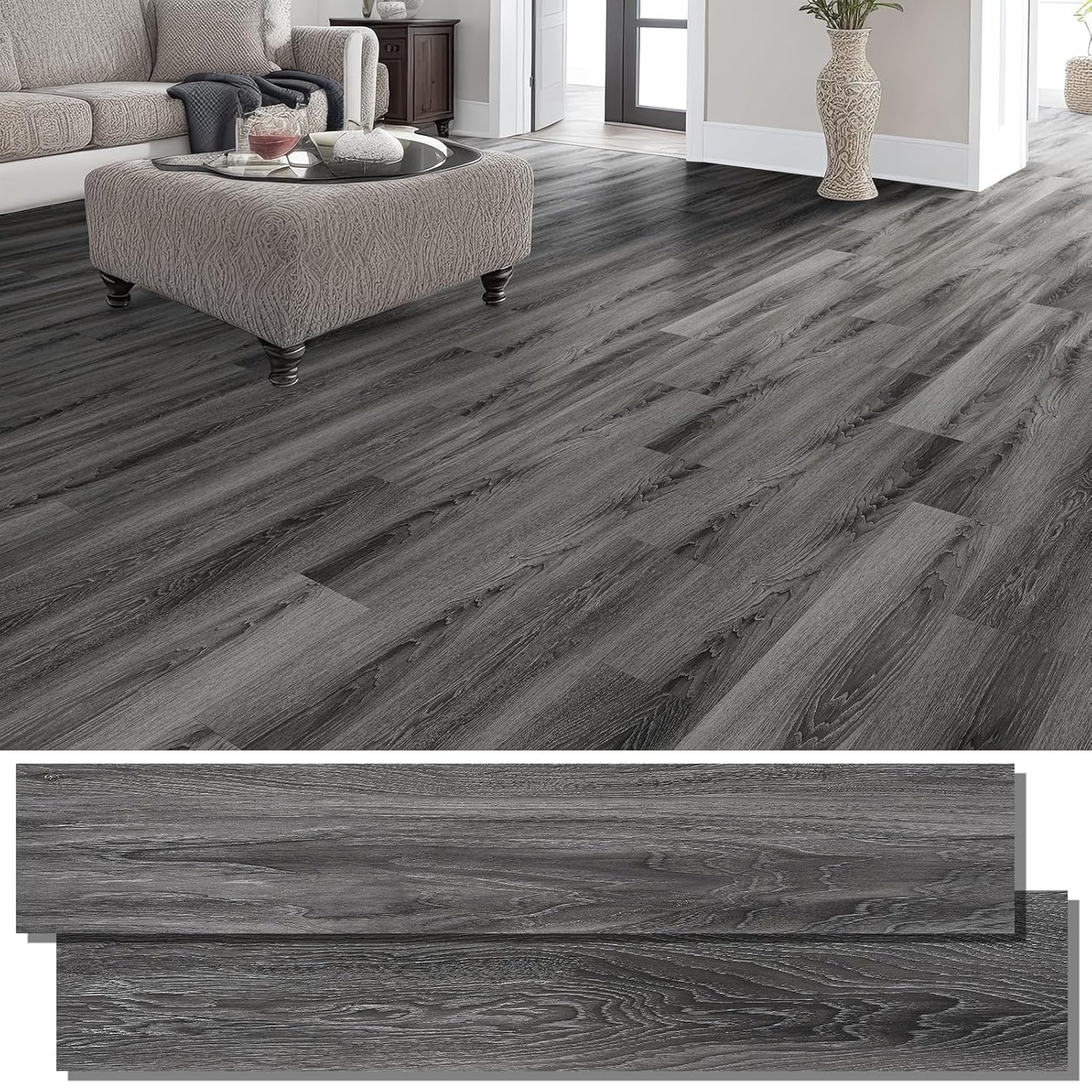Peel and Stick Floor Tile Vinyl Flooring for Home Renovation