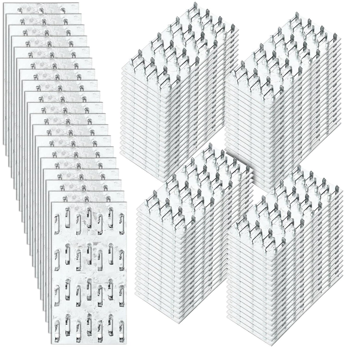 Truss Mending Plates for Strong Wood Connections - 100 Pcs