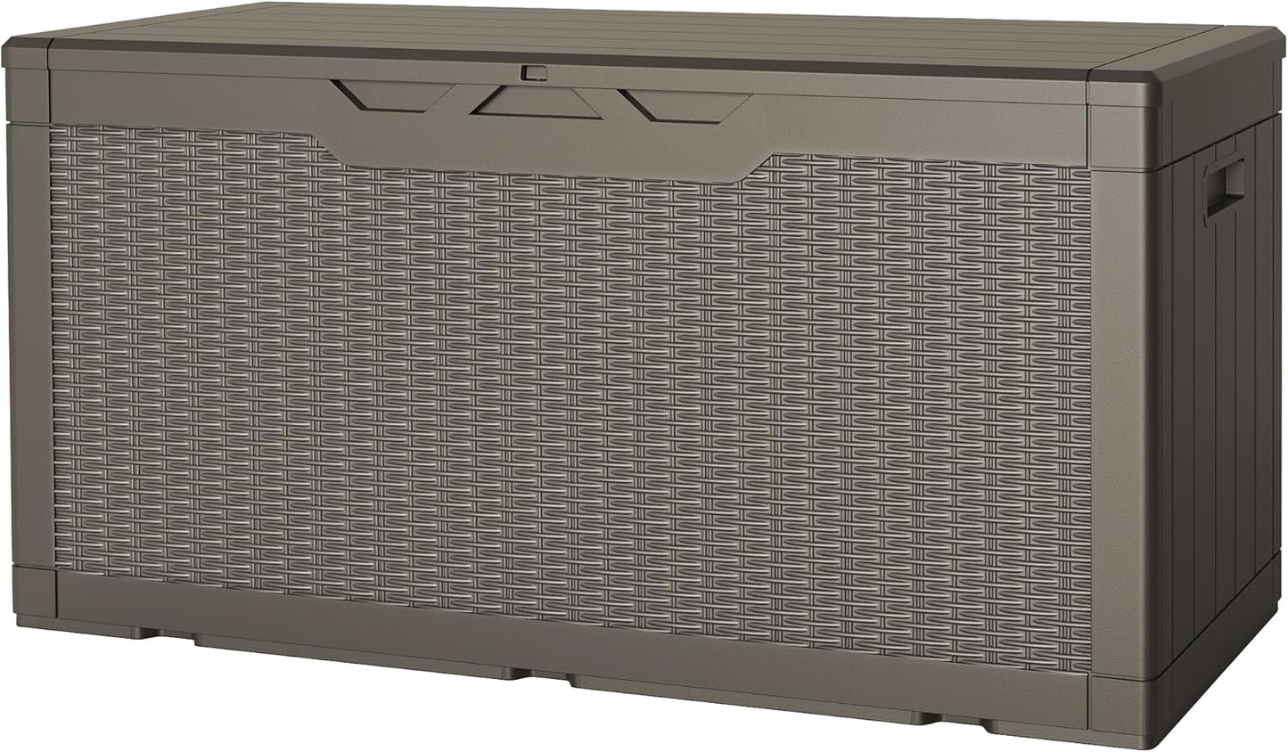 100 Gallon Waterproof Outdoor Storage Box for Garden Tools